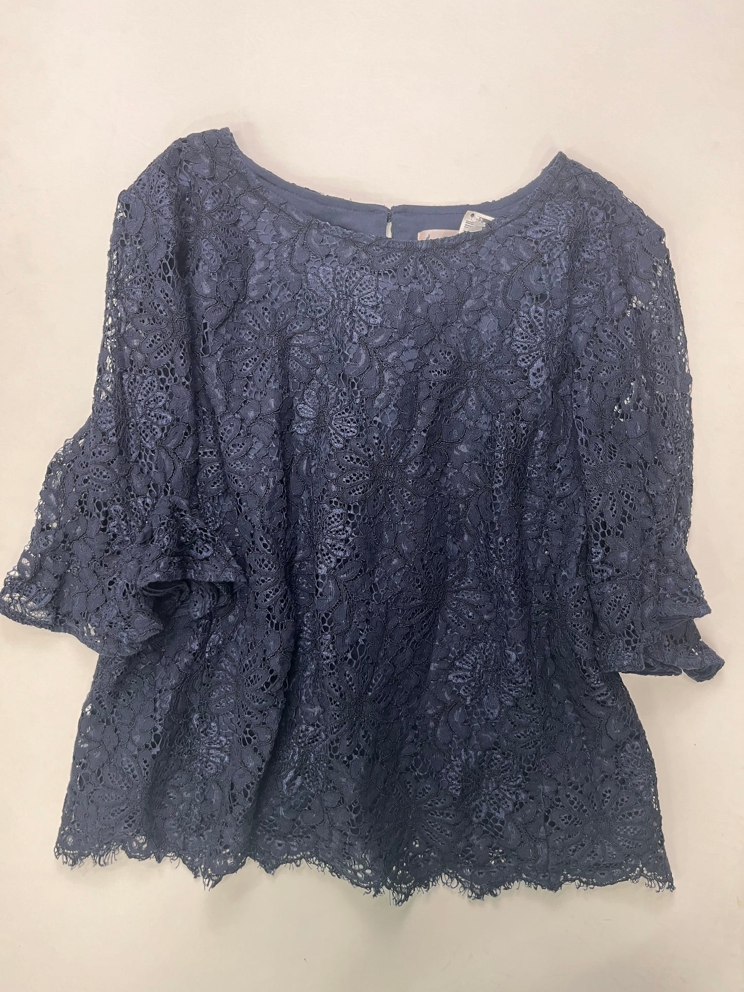 Blouse Short Sleeve By Nanette Lepore Size: Xl