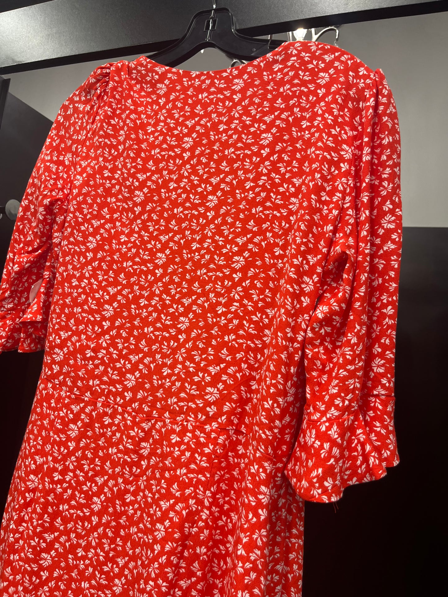 Orange Dress Work Loft, Size Petite Small
