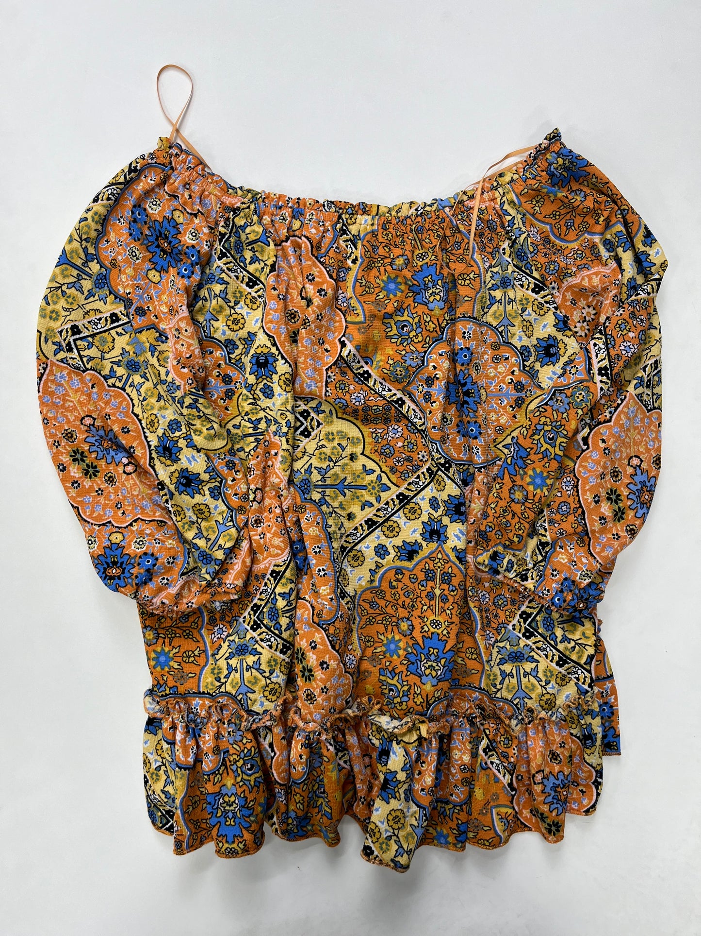 Top 3/4 Sleeve By Melloday Size: L