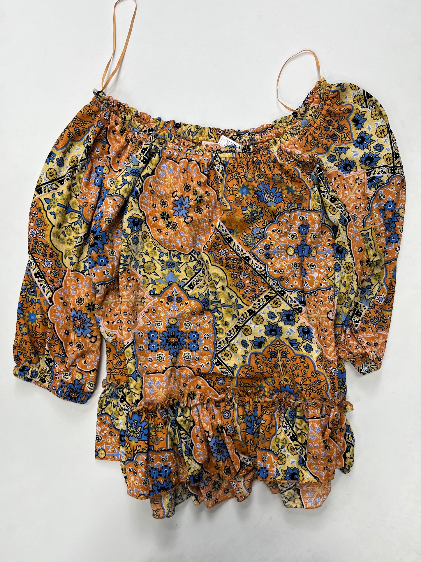 Top 3/4 Sleeve By Melloday Size: L