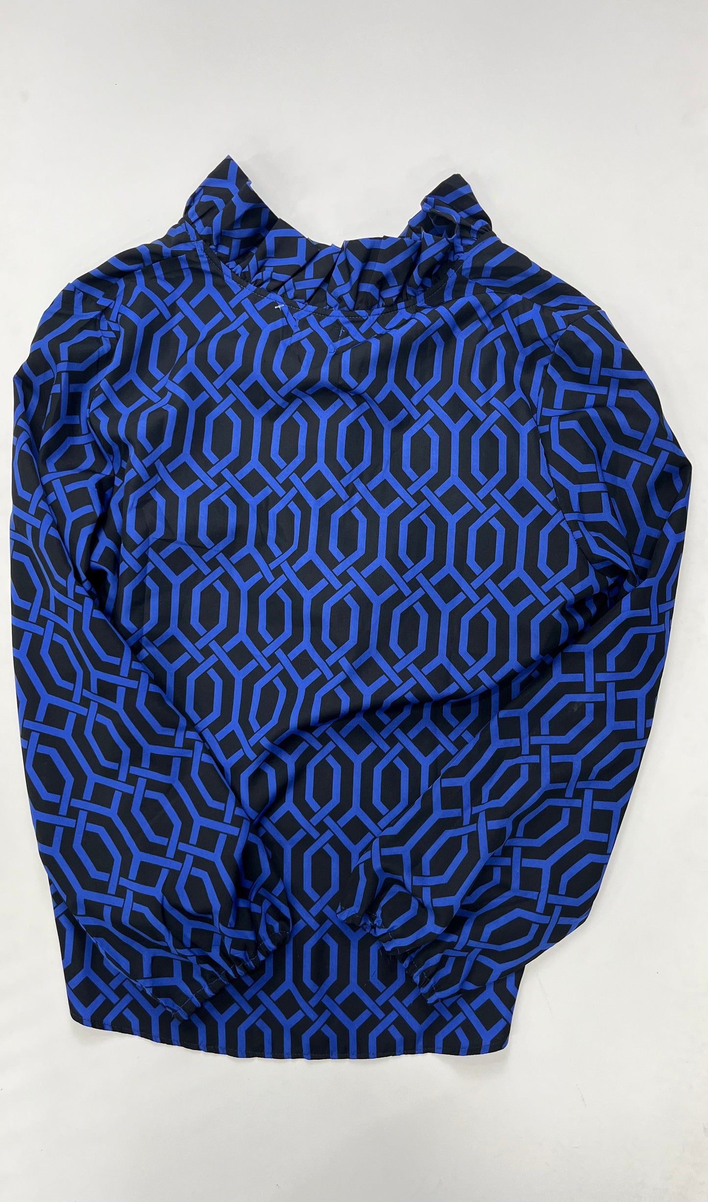 Blouse Long Sleeve By Mudpie Size: L