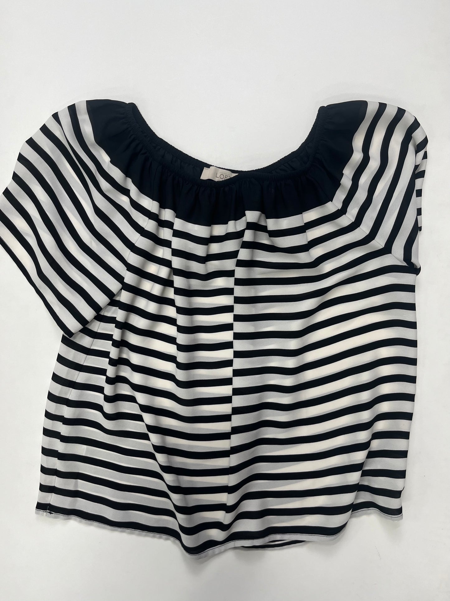 Blouse Short Sleeve By Loft Size: Xs