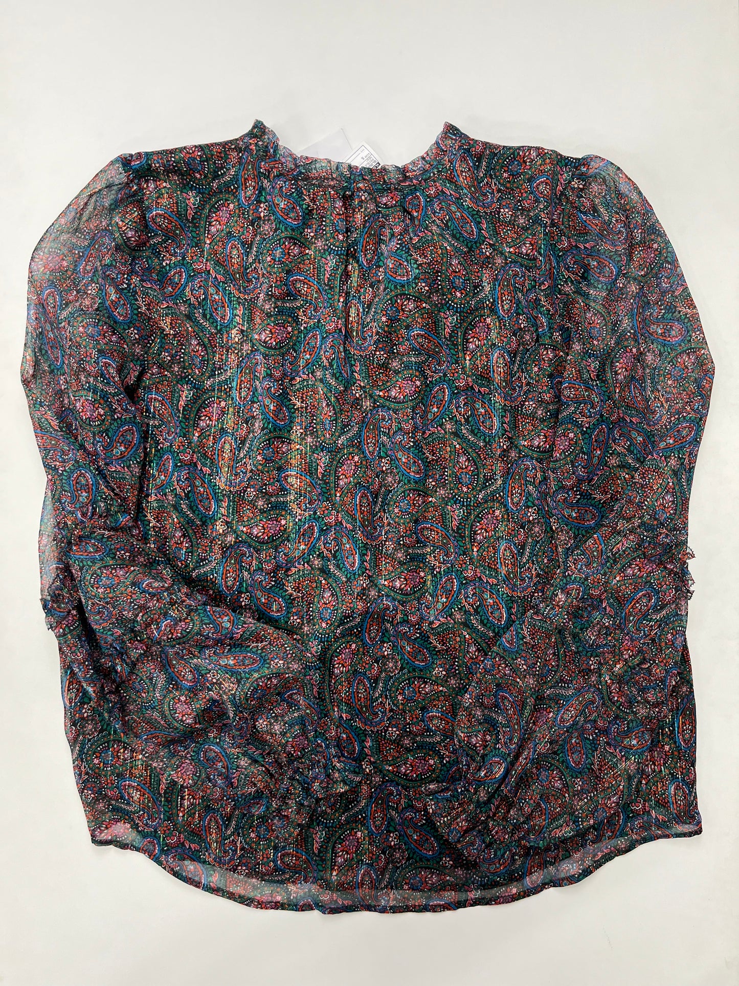 Blouse Long Sleeve By Loft NWT Size: S