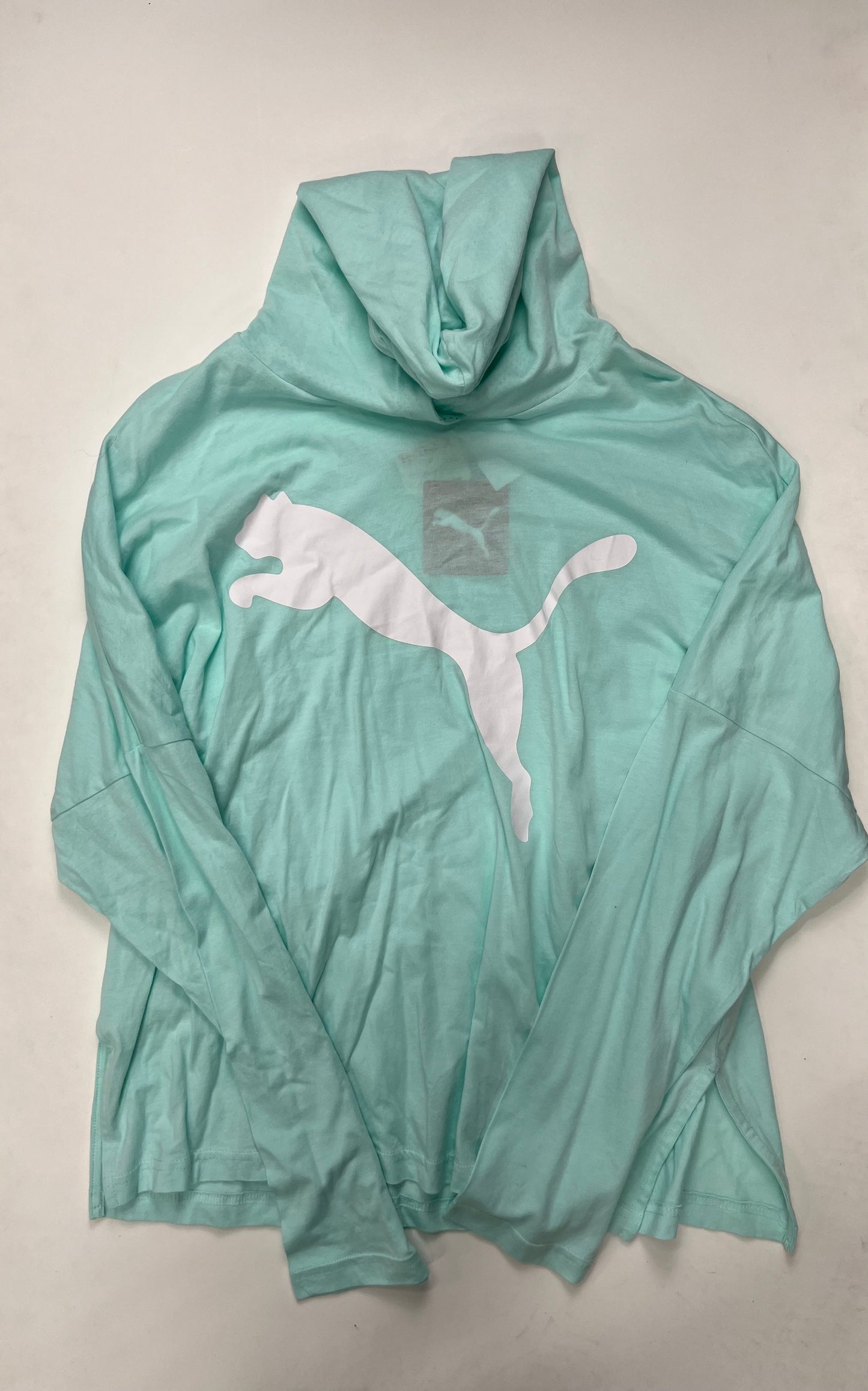 Athletic Top Long Sleeve Crewneck By Puma NWT Size: L