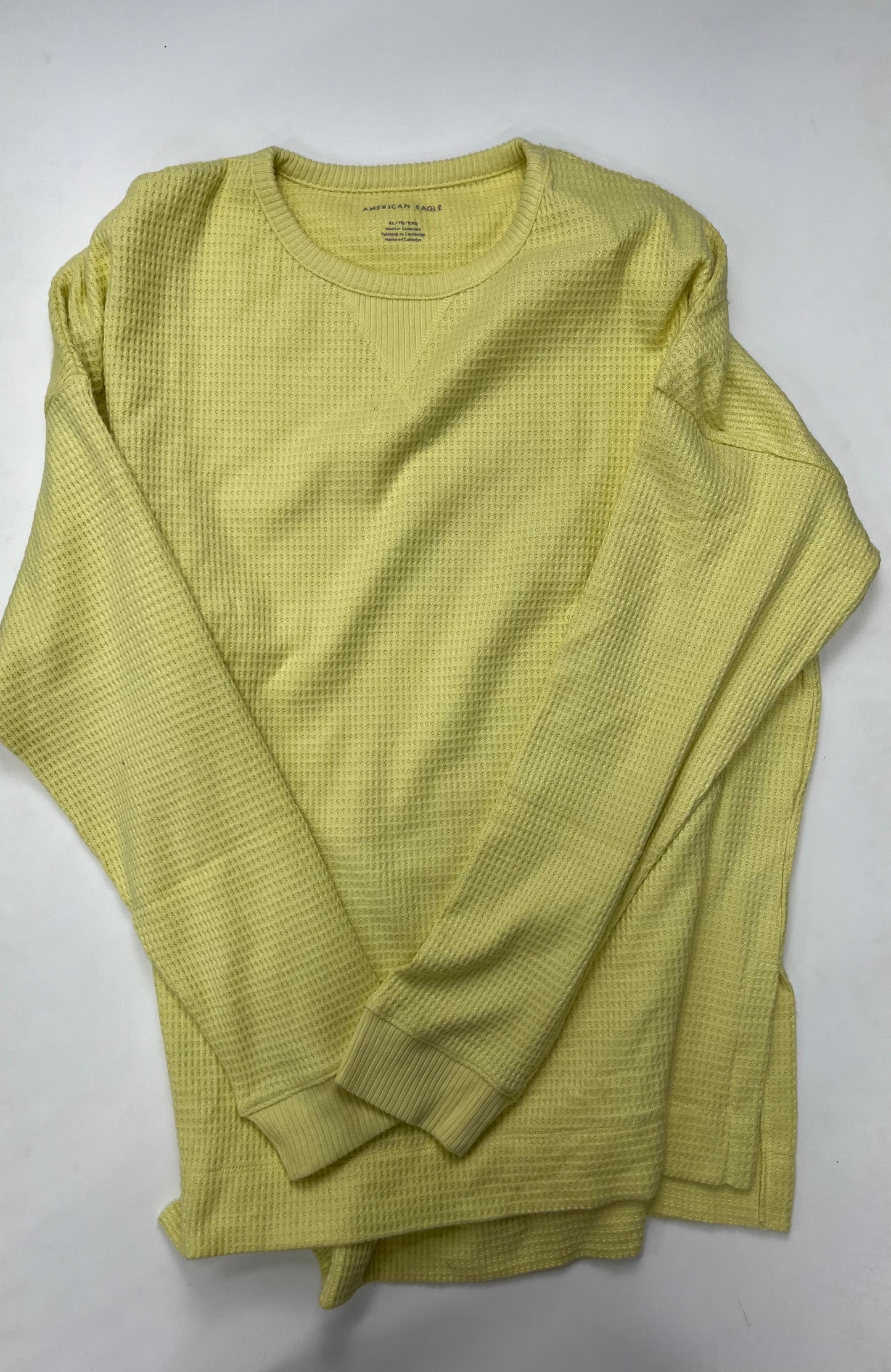 Top Long Sleeve By American Eagle Size: Xl