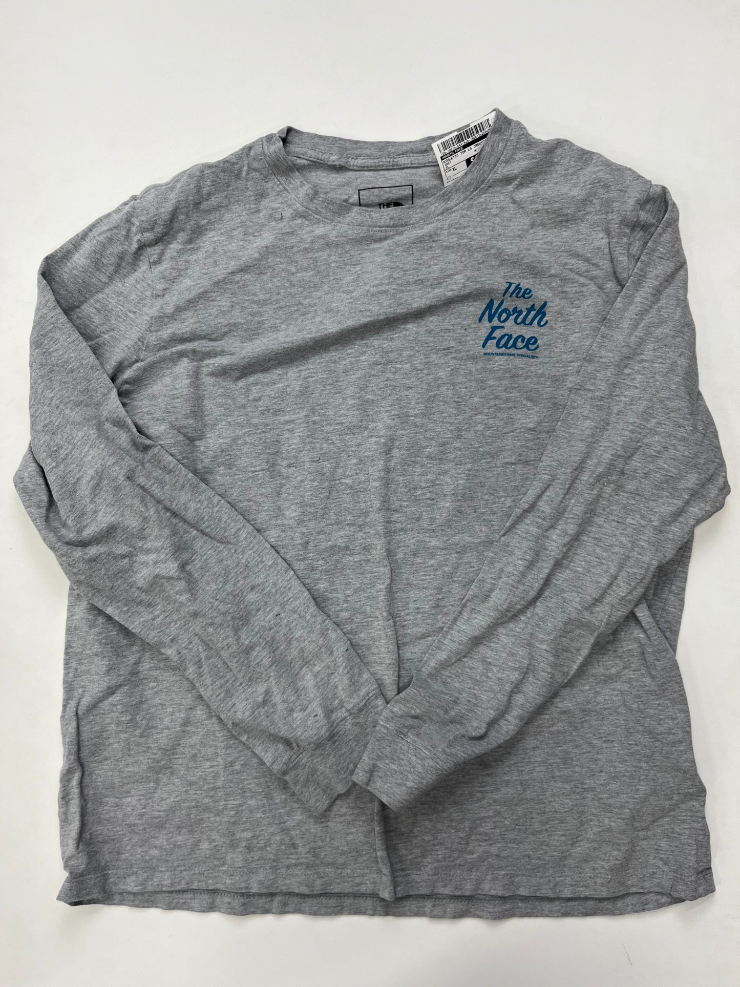 Athletic Top Long Sleeve Crewneck By North Face Size: Xl