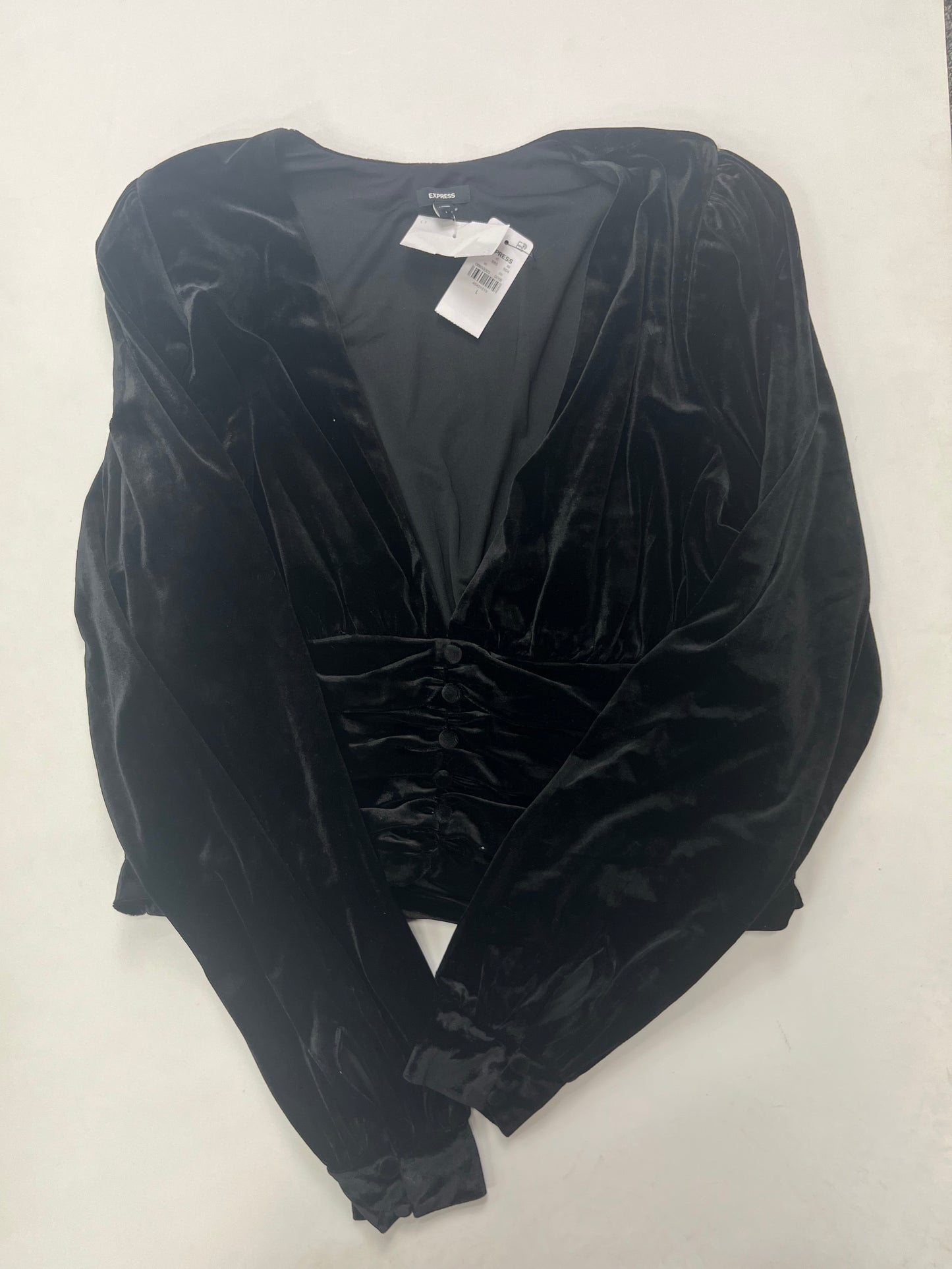 Top Long Sleeve By Express Size: L