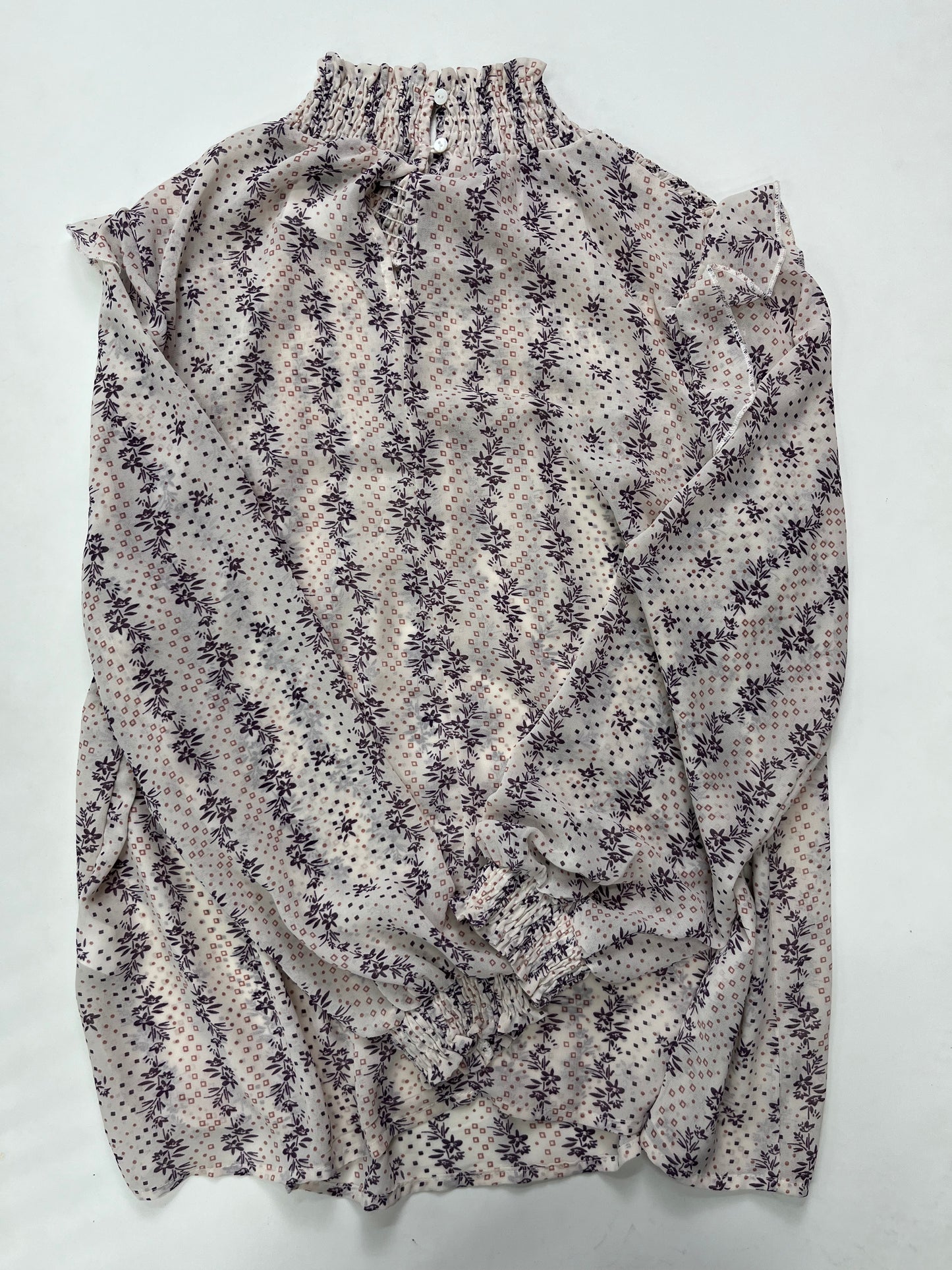 Blouse Long Sleeve By Hayden Harnett Size: S