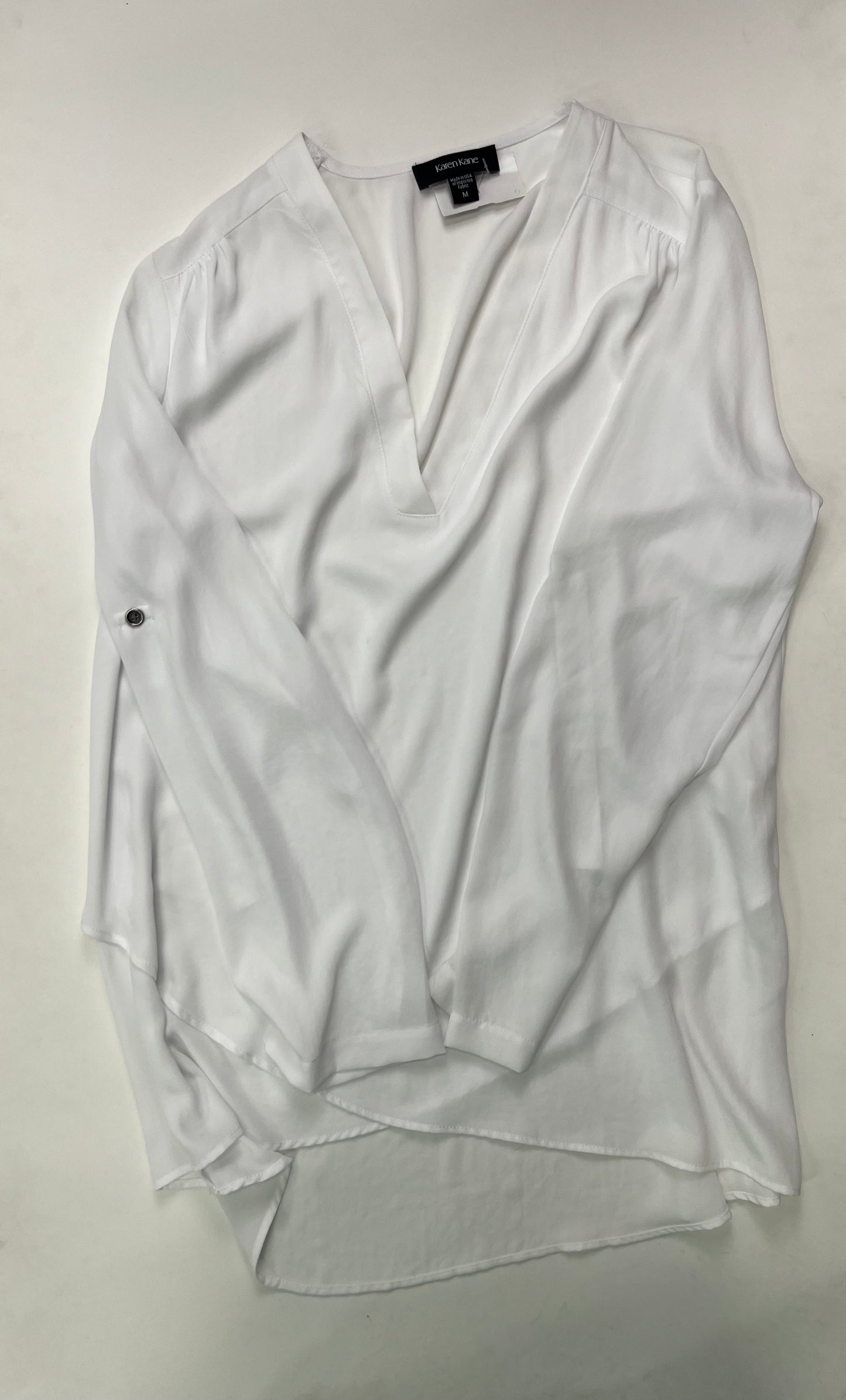 Blouse Long Sleeve By Karen Kane Size: M