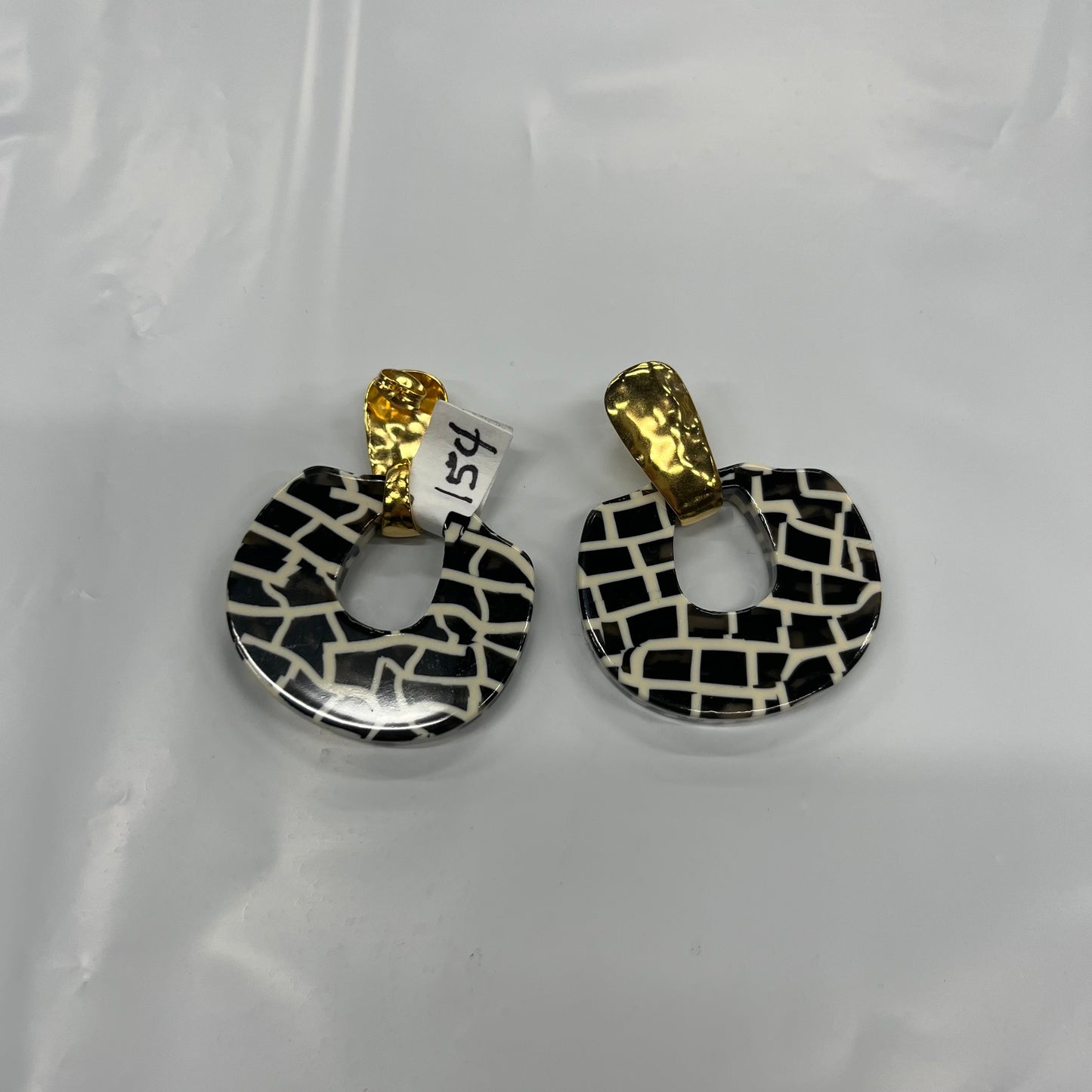 Earrings Other By Cmc 18kt Plated Over Stainless Steel