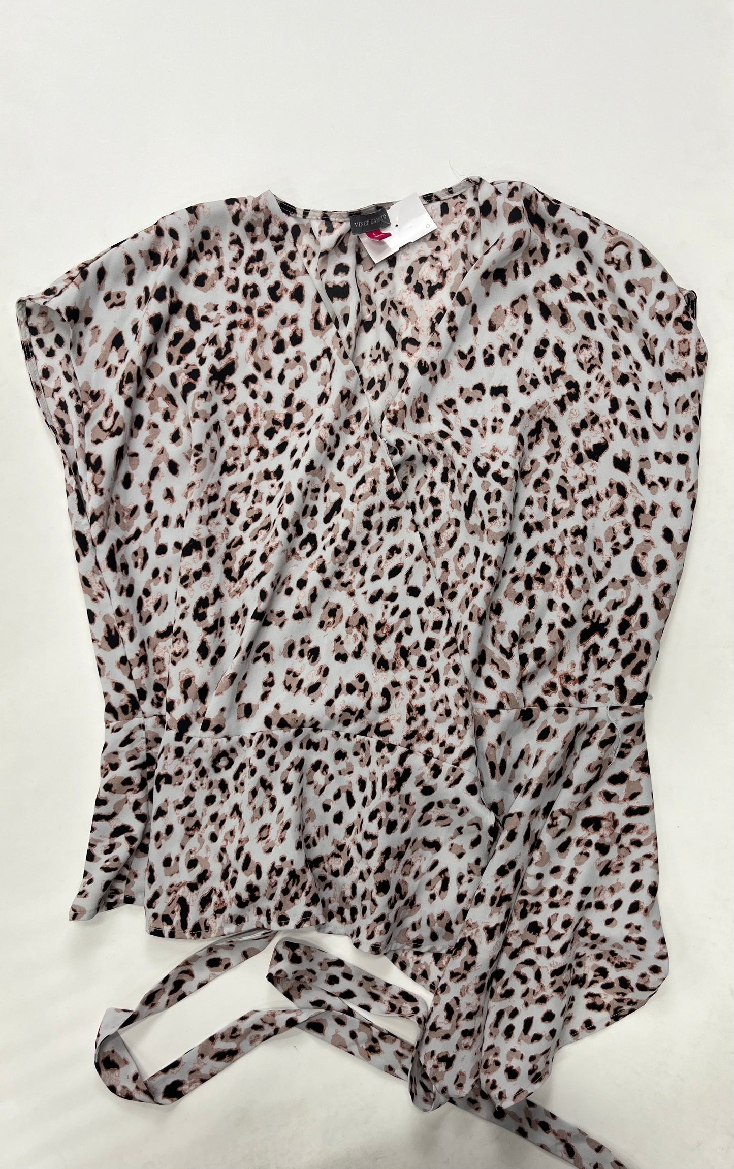 Blouse Short Sleeve By Vince Camuto Size: L