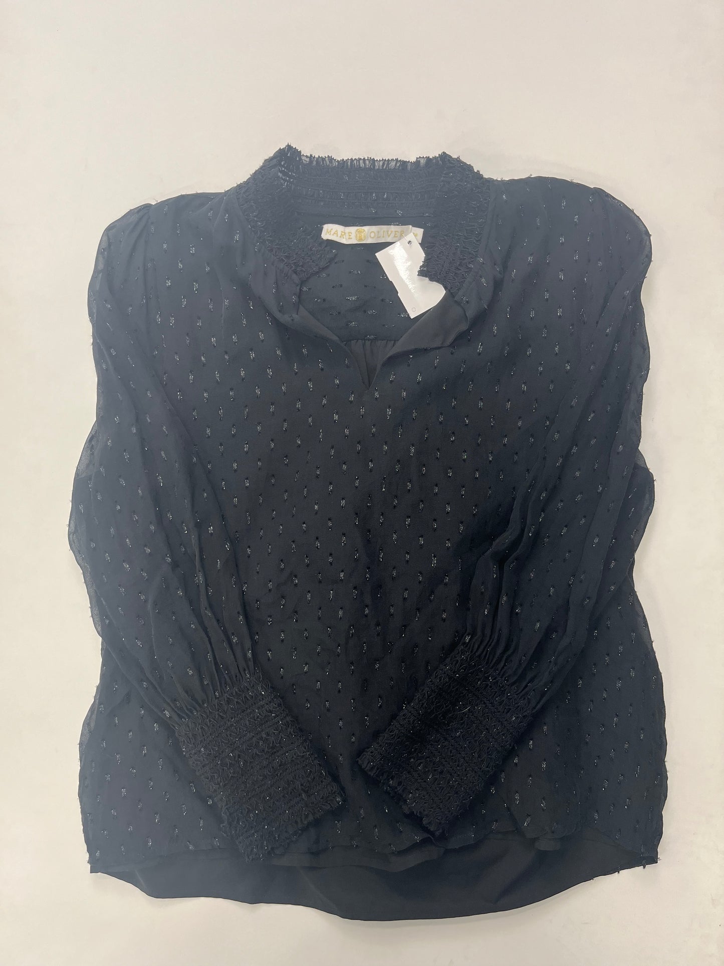 Blouse Long Sleeve By Marie Oliver Size: Xs