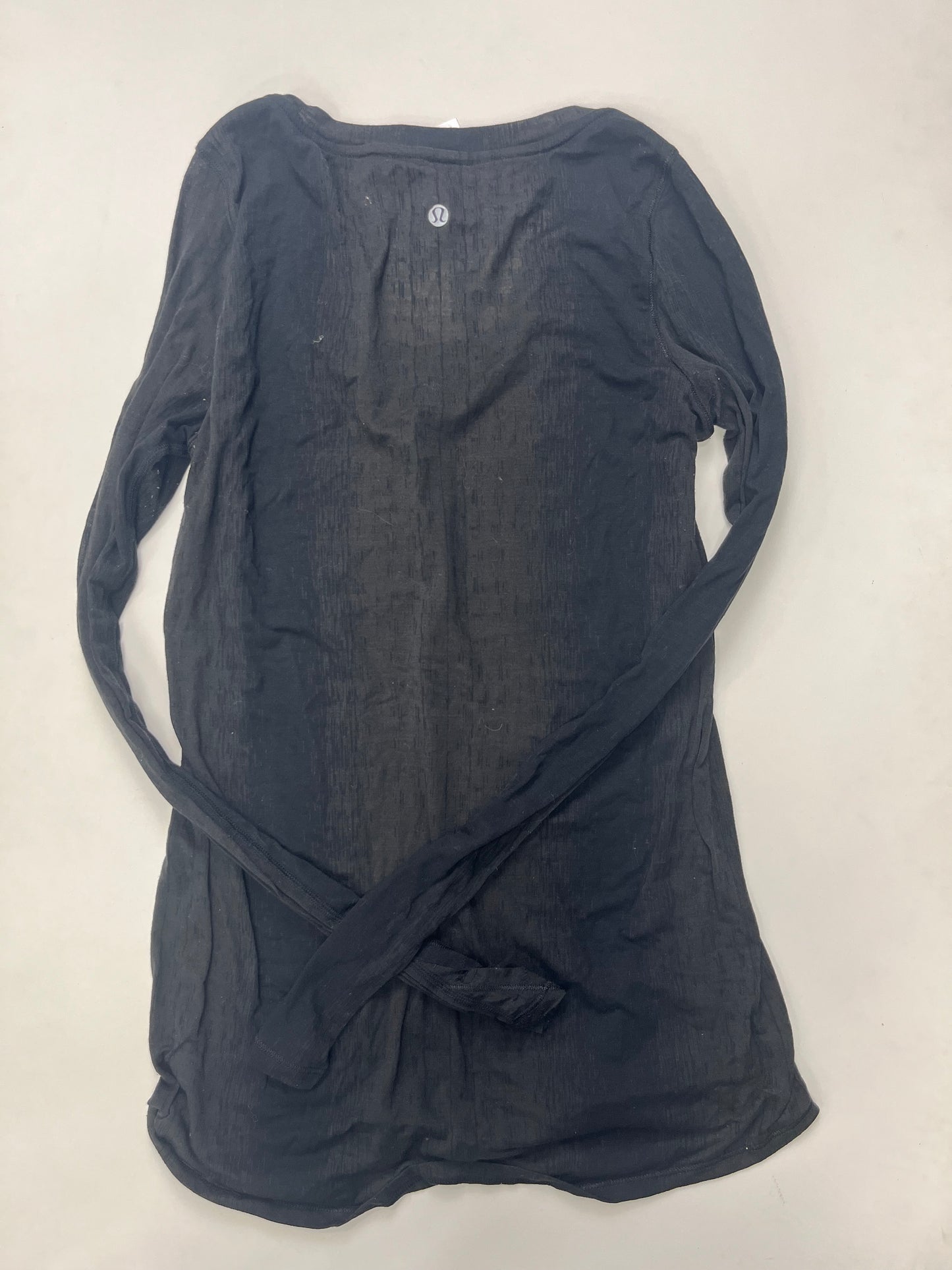 Athletic Top Long Sleeve Crewneck By Lululemon Size: S