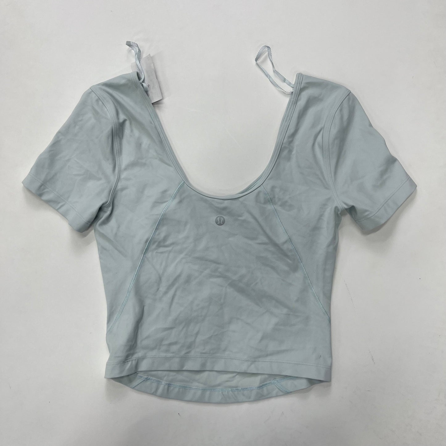 Athletic Top Short Sleeve By Lululemon Size: S