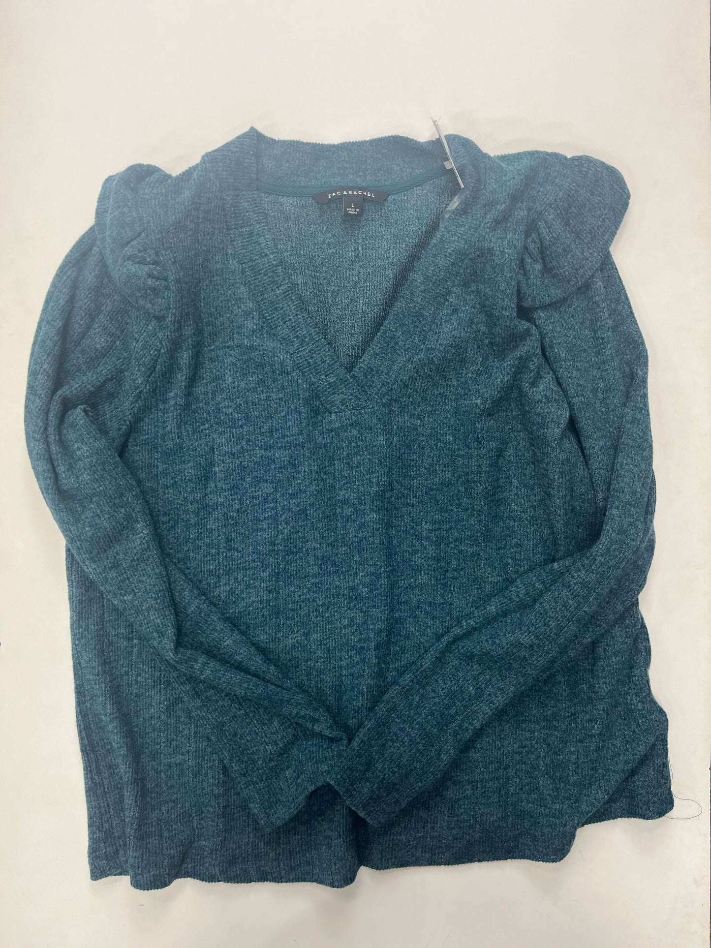 Top Long Sleeve By Zac And Rachel Size: L