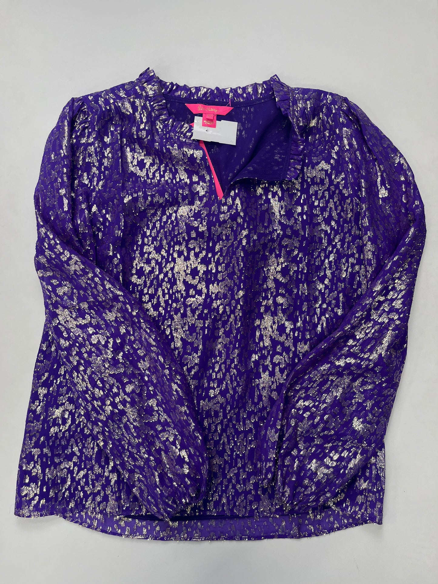 Blouse Long Sleeve By Lilly Pulitzer NWT Size: Xs