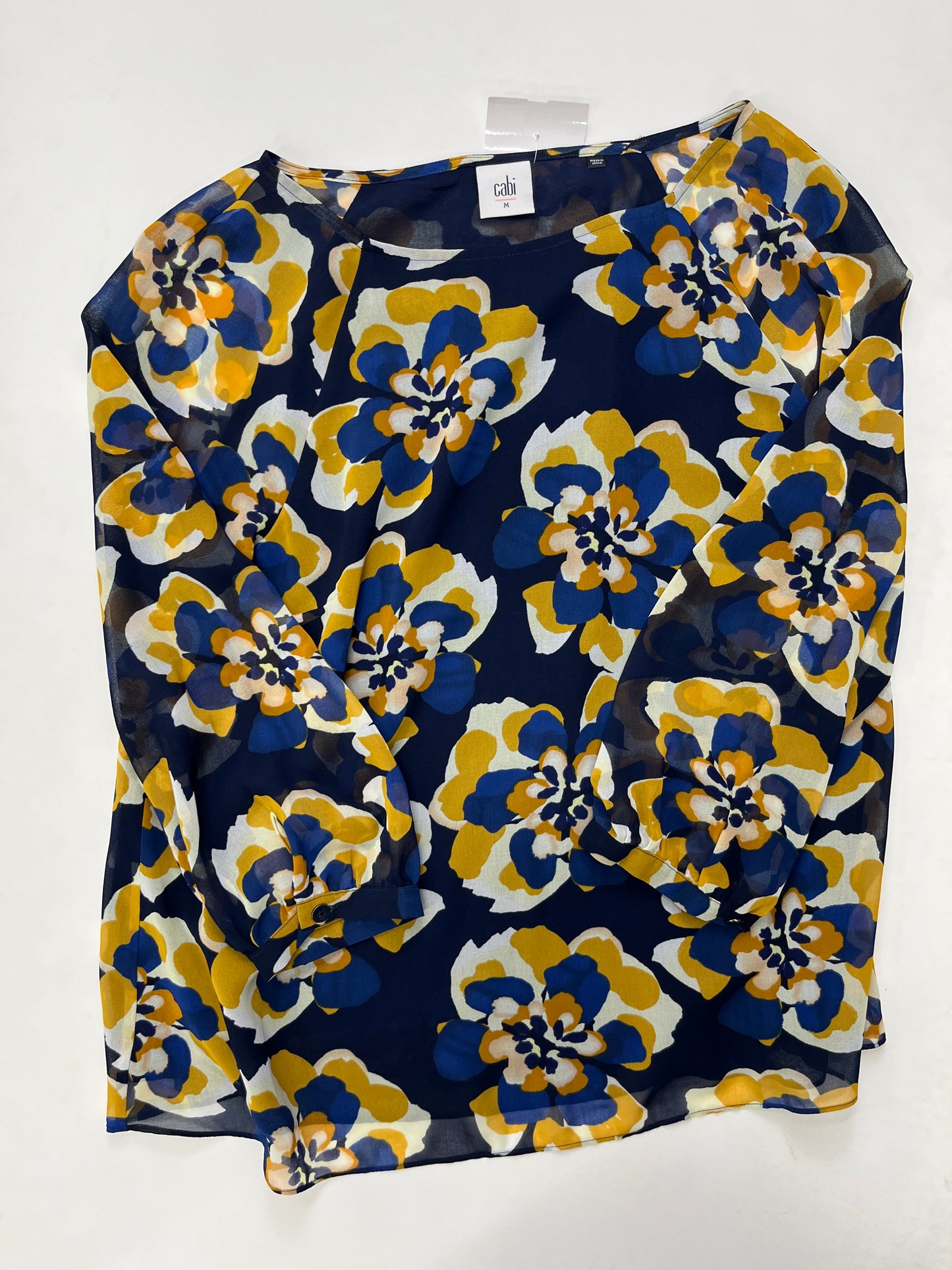 Blouse Long Sleeve By Cabi Size: M