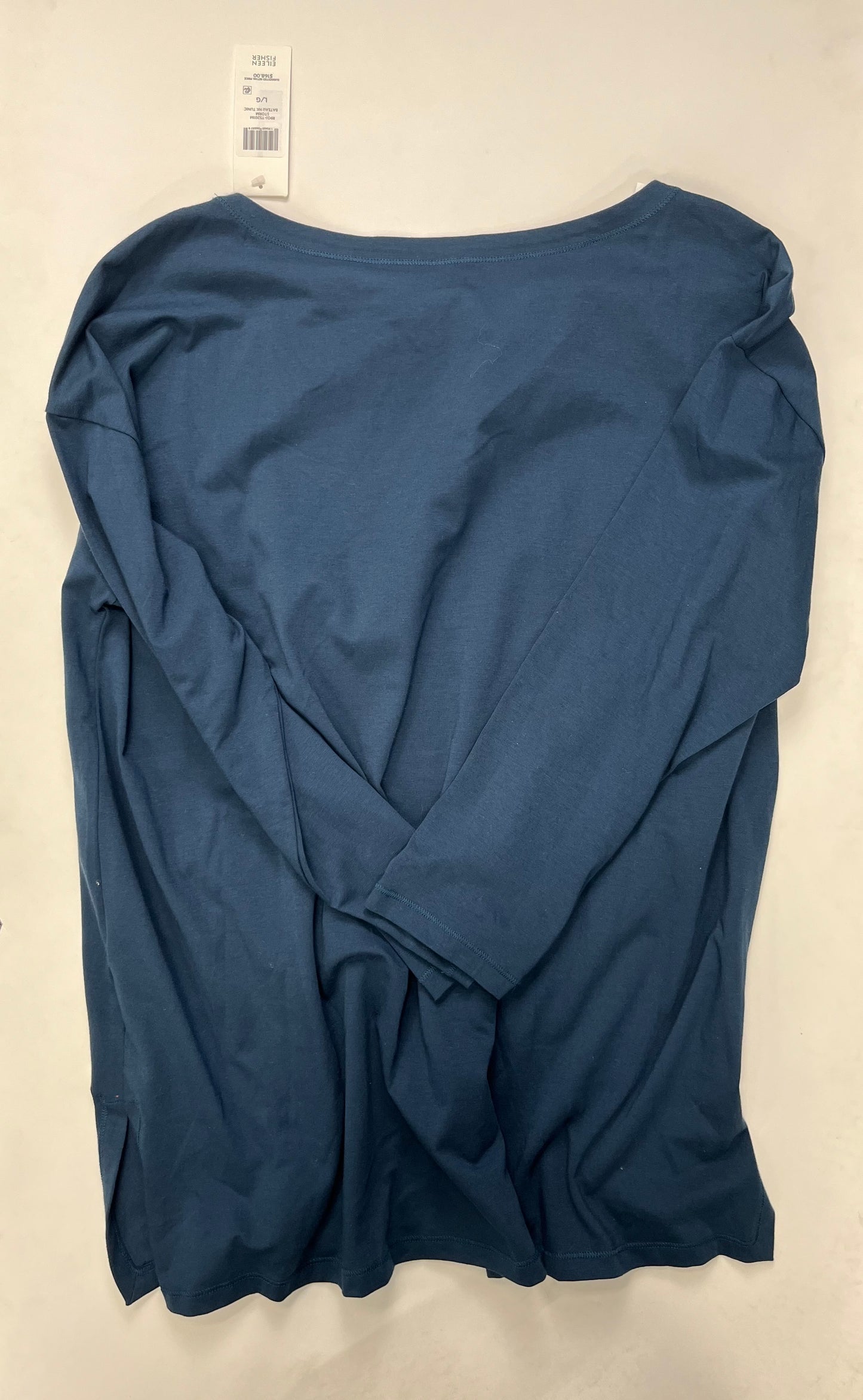 Teal Top Long Sleeve Eileen Fisher NWT, Size L