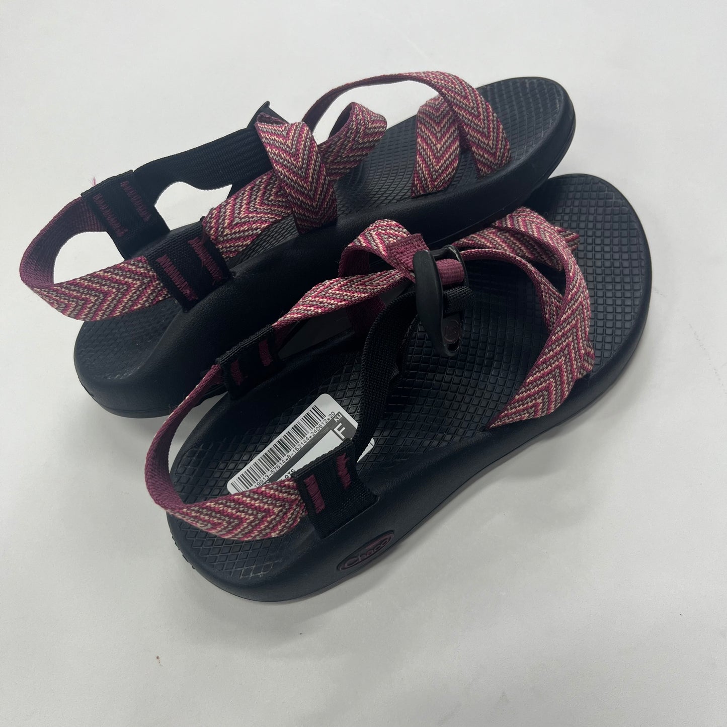 Multi-colored Sandals Flats Chacos, Size 9