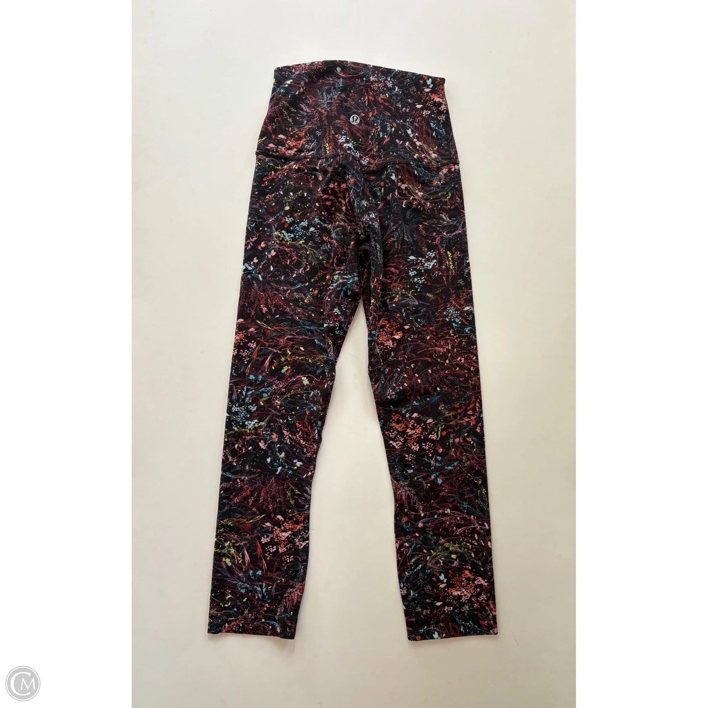 Athletic Leggings By Lululemon In Multi-colored, Size: Xs