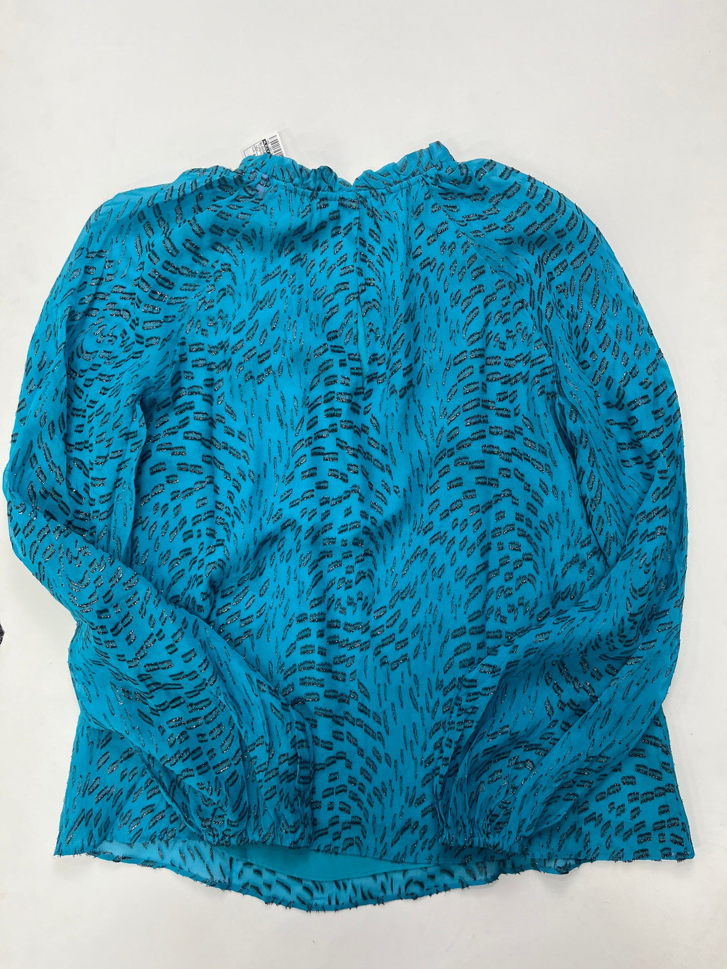 Turquoise Blouse Long Sleeve Lilly Pulitzer NWT, Size Xs