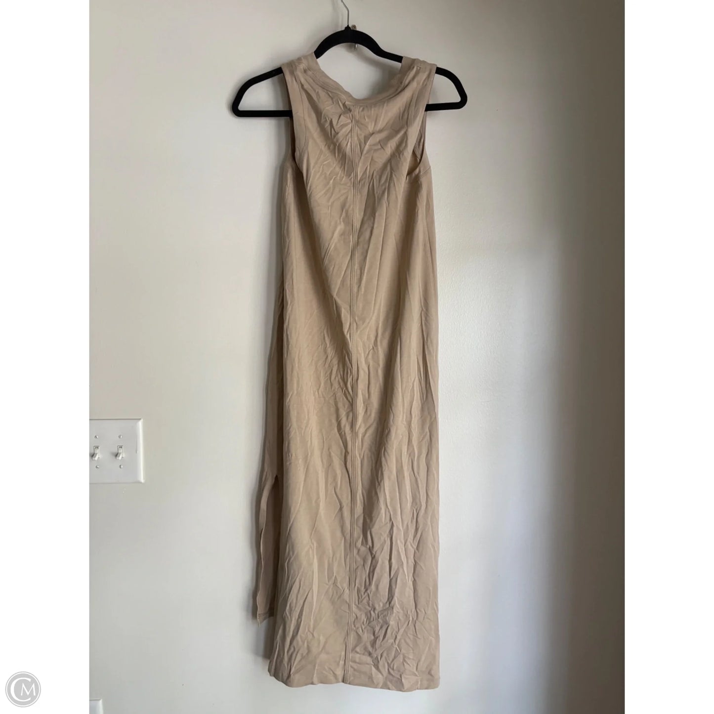 Athletic Dress By Lululemon In Khaki, Size: S