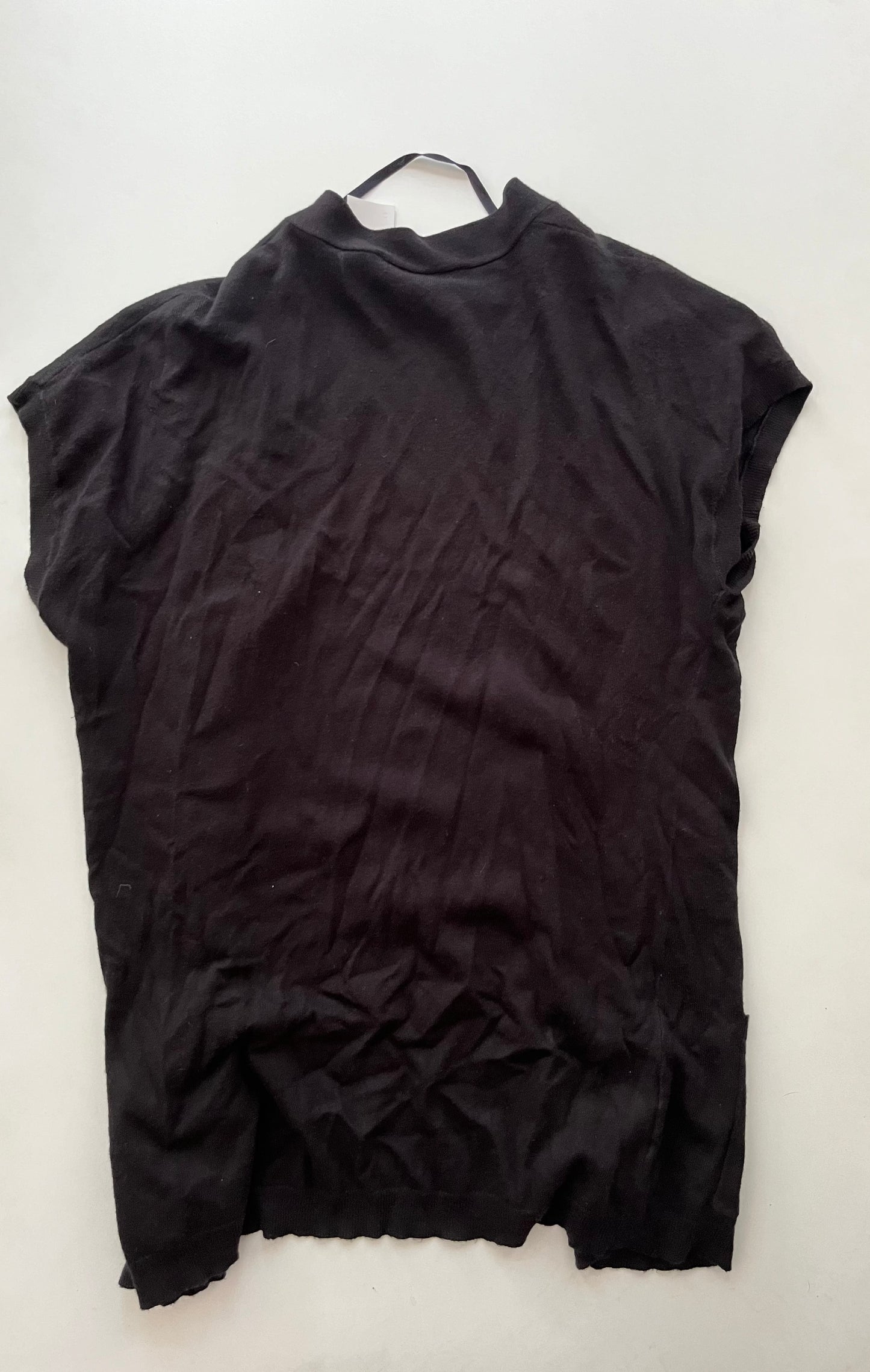 Sweater Cardigan By Loft In Black, Size: Petite Medium