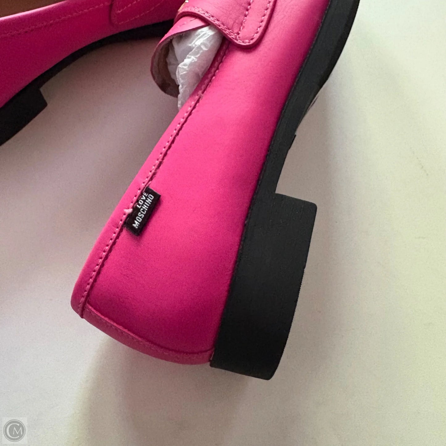 Shoes Flats By Love Moschino In Hot Pink, Size: 9.5