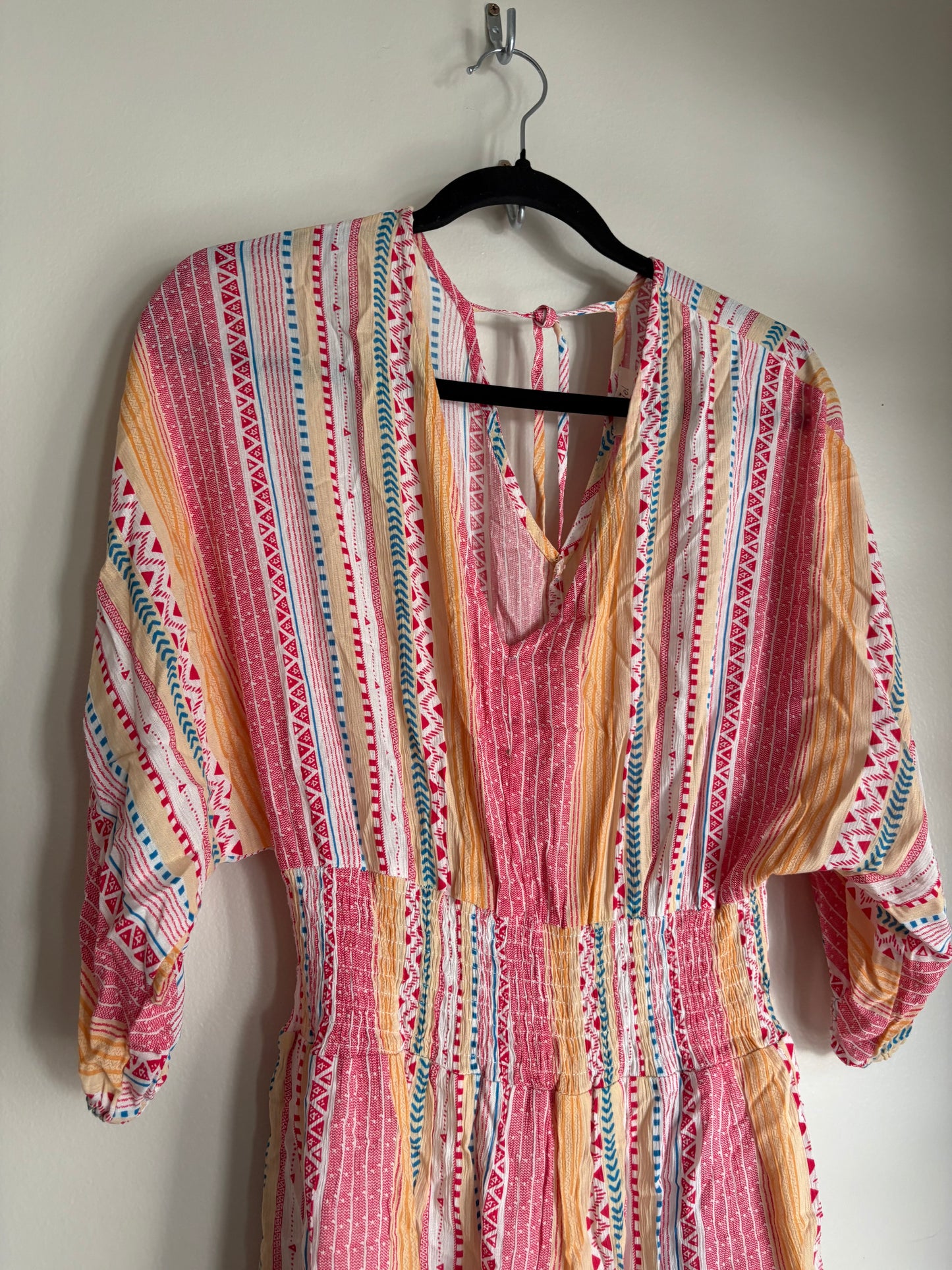 Dress Casual Midi By La Miel In Multi-colored, Size: L