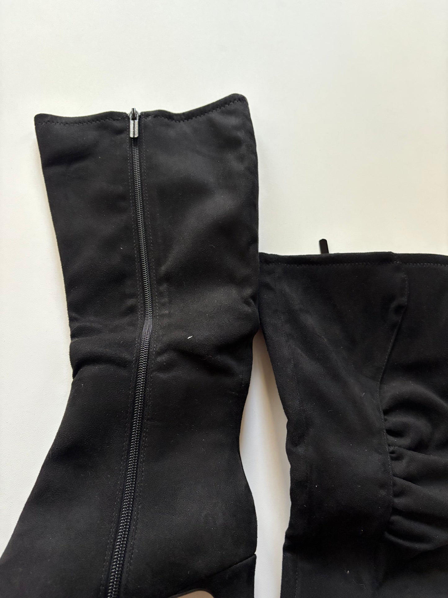 Boots Ankle Heels By East 5th In Black, Size: 9