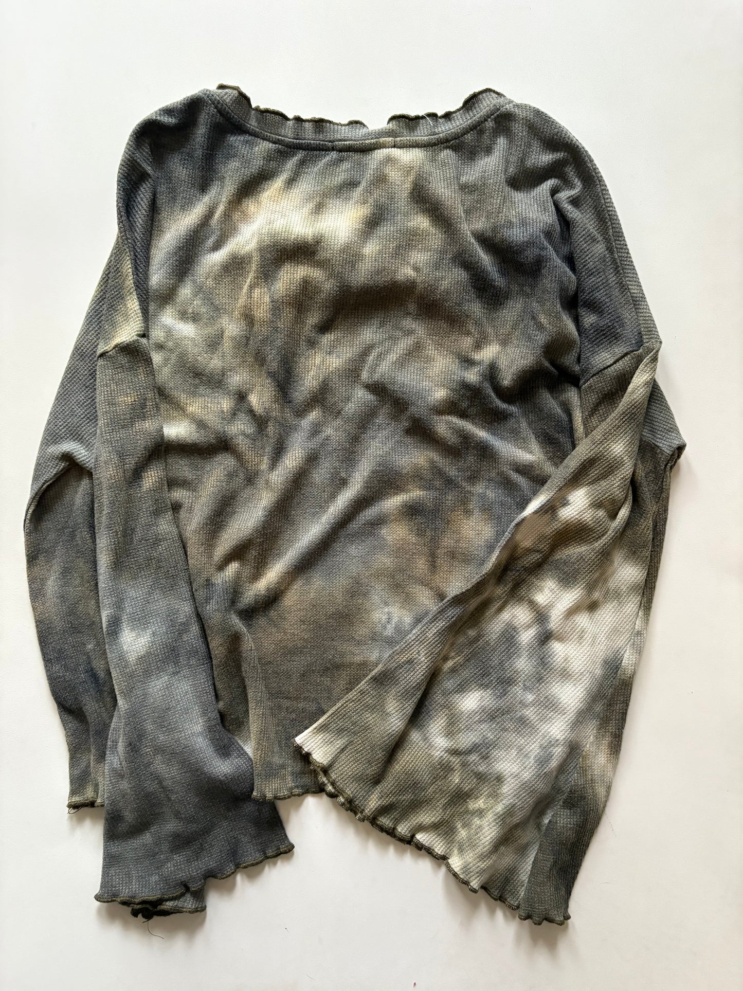 Top Long Sleeve By Entro In Green, Size: S