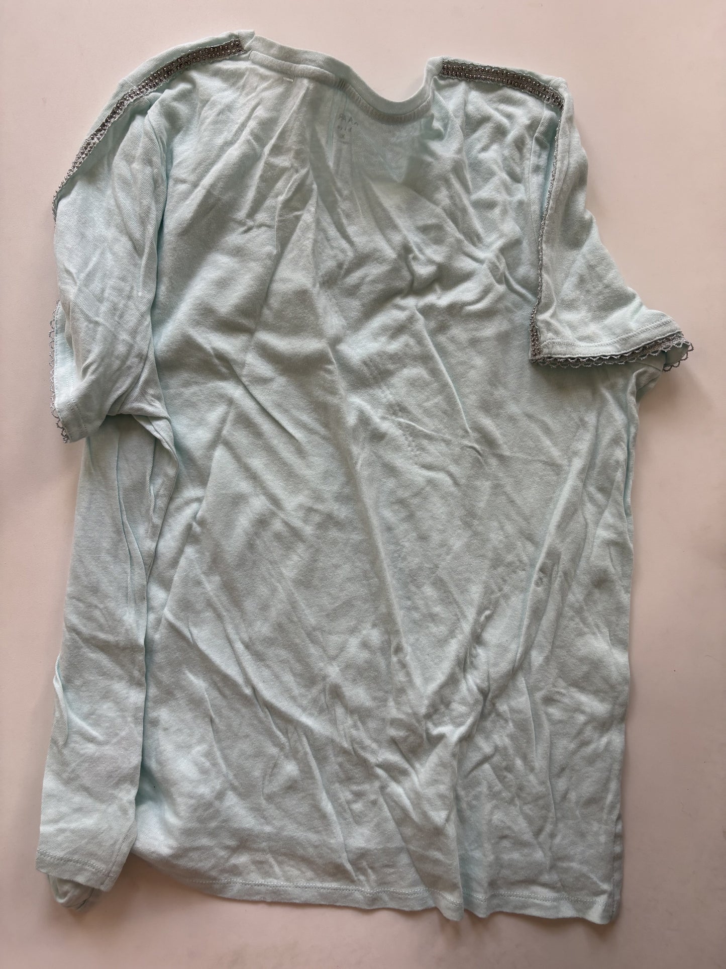 Top Long Sleeve By Kaari Blue Size: Xl