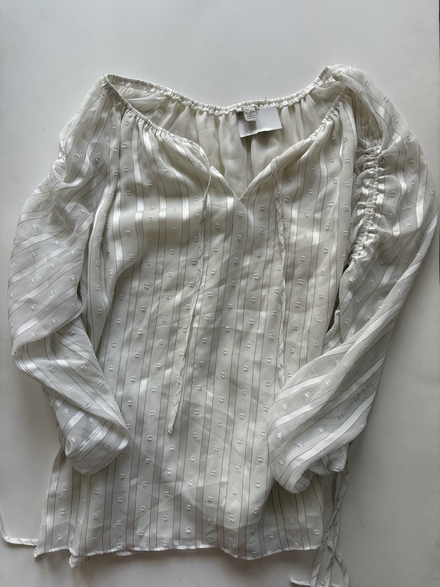 Blouse Long Sleeve By Cato Size: 1x