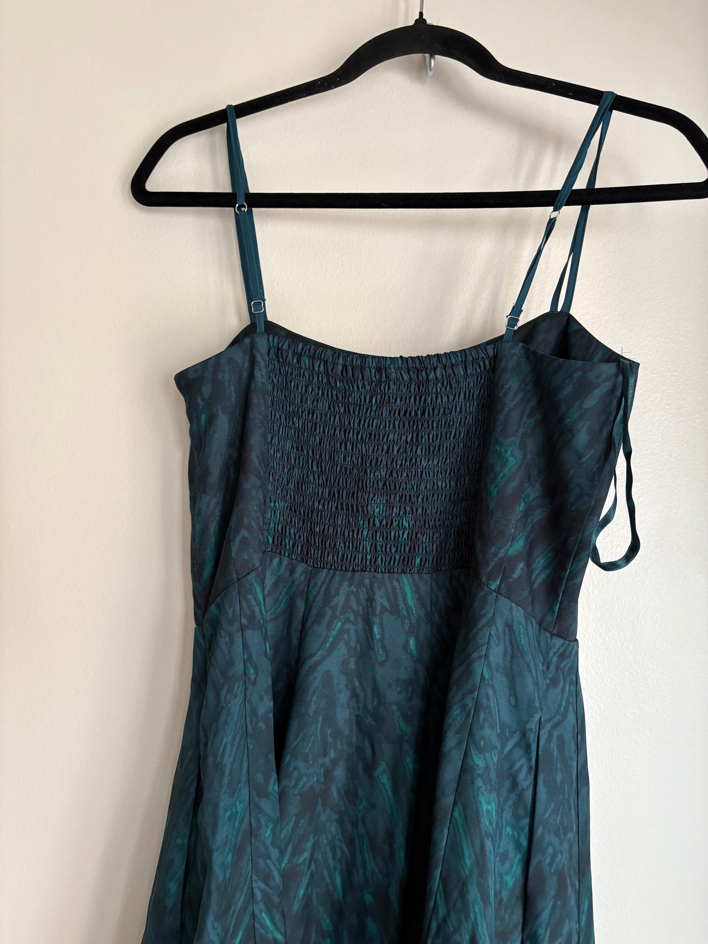 Dress Party Long By White House Black Market In Green, Size: S