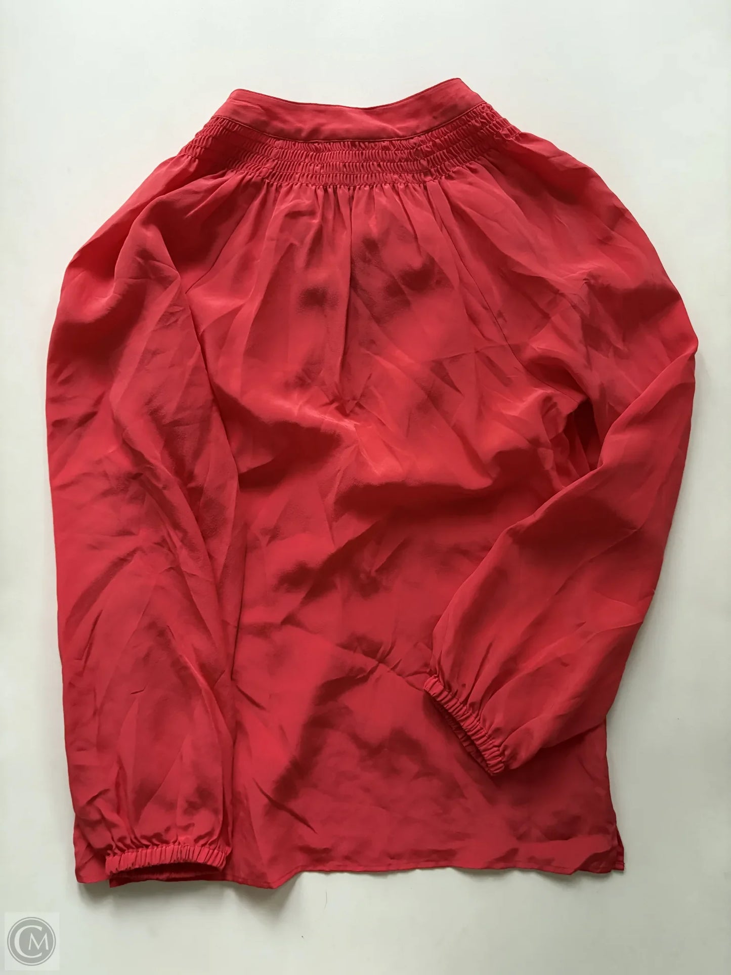 Blouse Long Sleeve By Lilly Pulitzer In Orange, Size: Xs