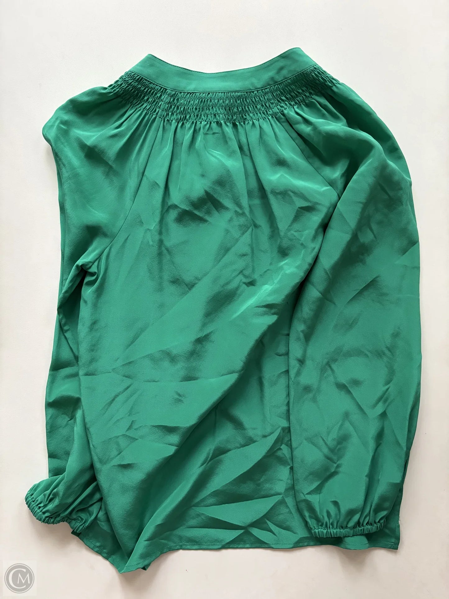 Blouse Long Sleeve By Lilly Pulitzer In Green, Size: Xs