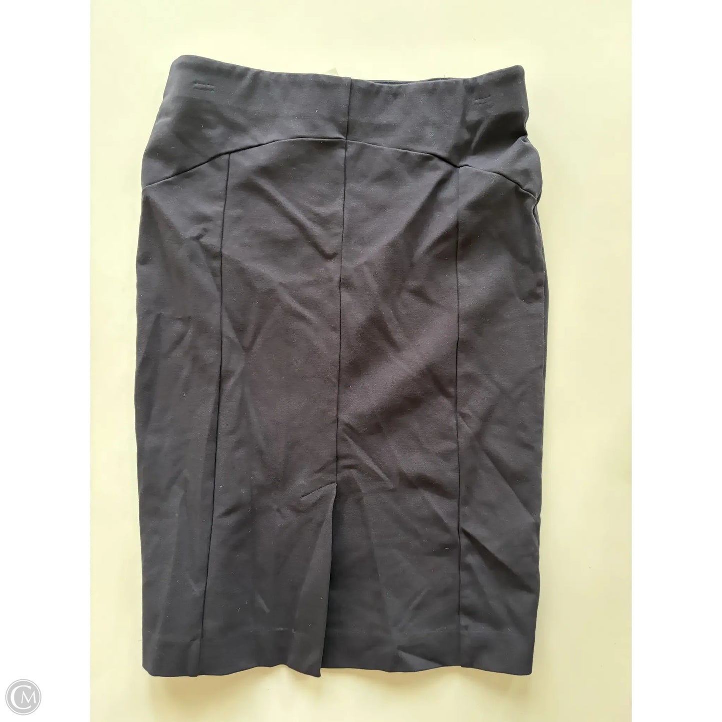 Skirt Midi By Ann Taylor In Navy, Size: 4
