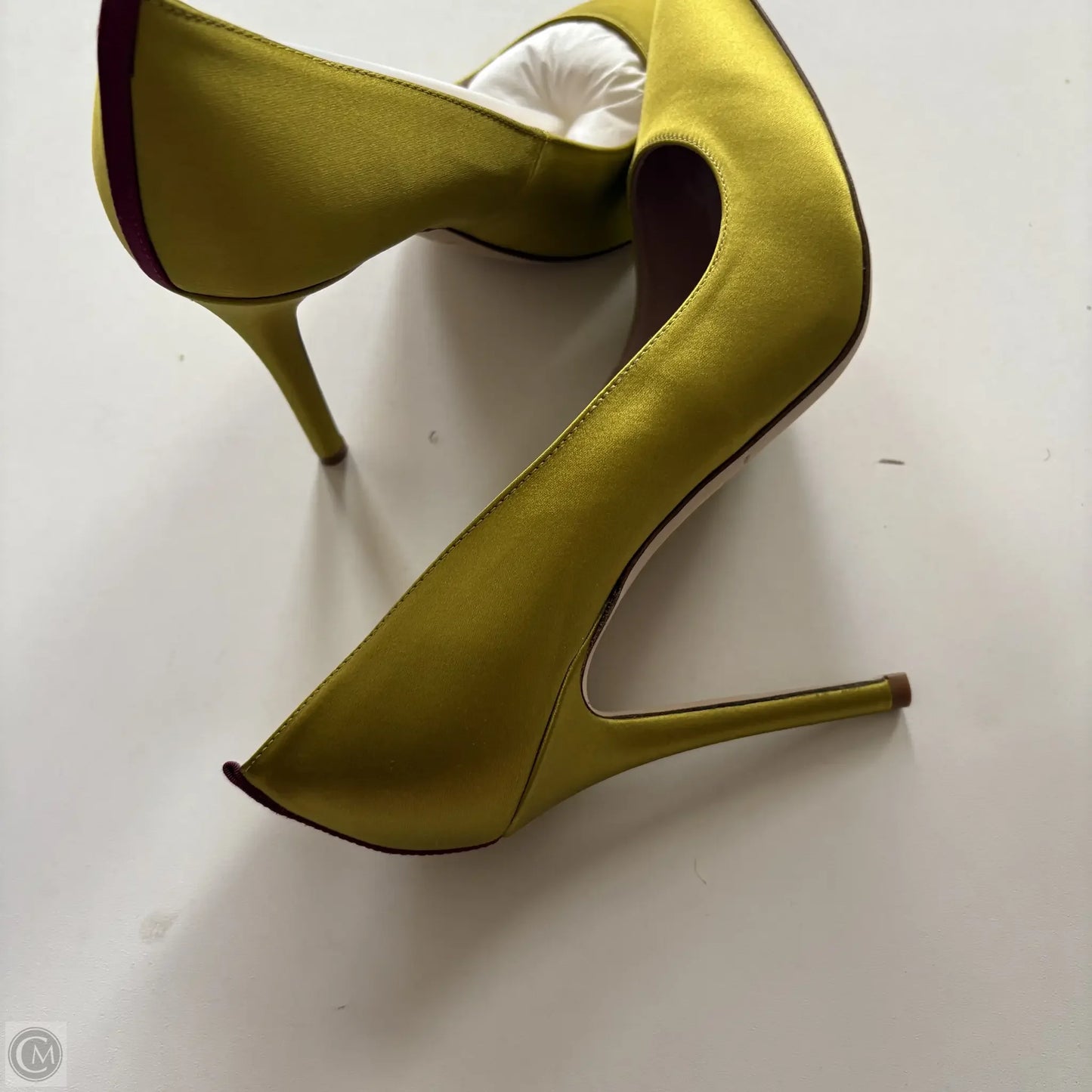 Shoes Heels Kitten By Sarah Jessica Parker In Green, Size: 9.5