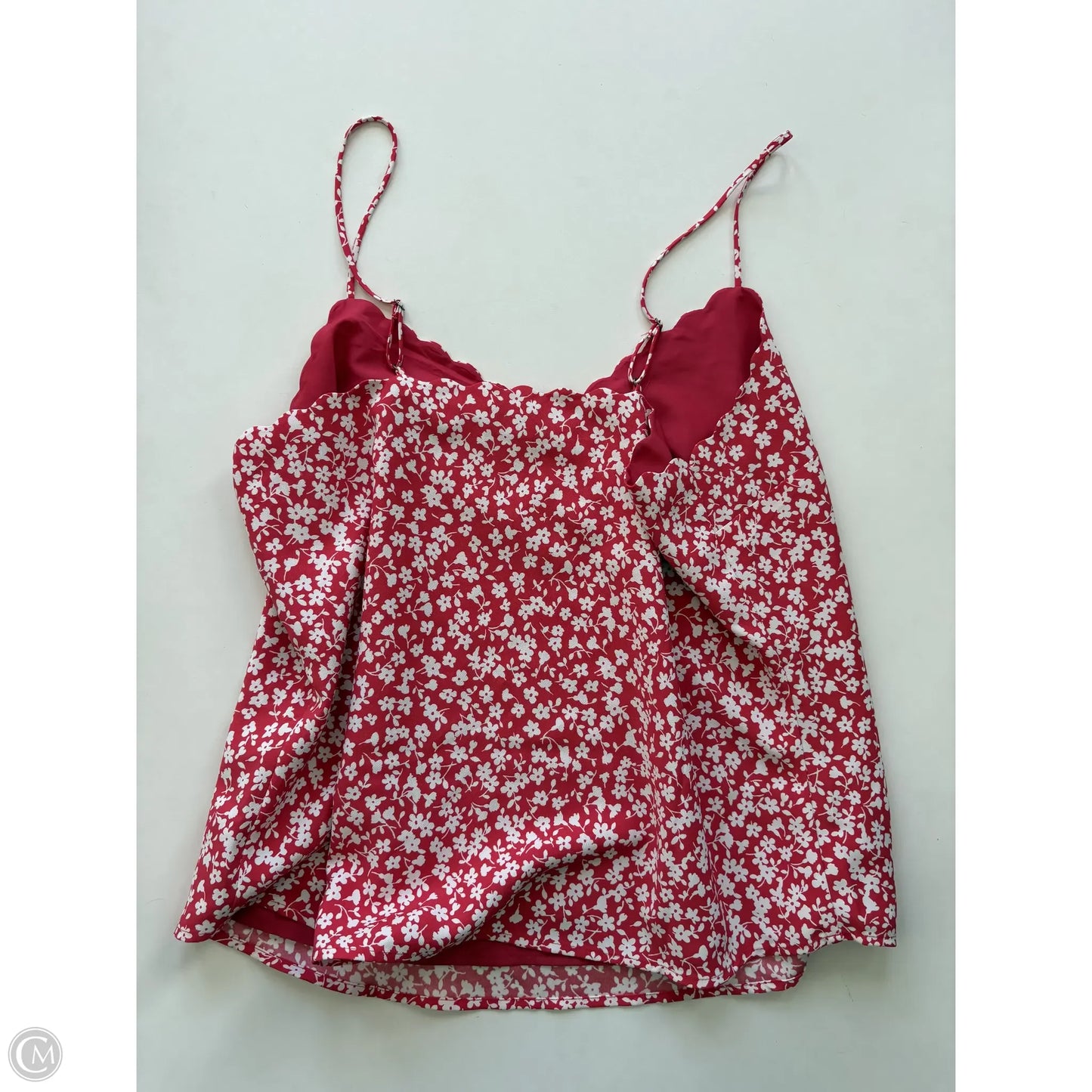 Blouse Sleeveless By J. Crew In Red, Size: L