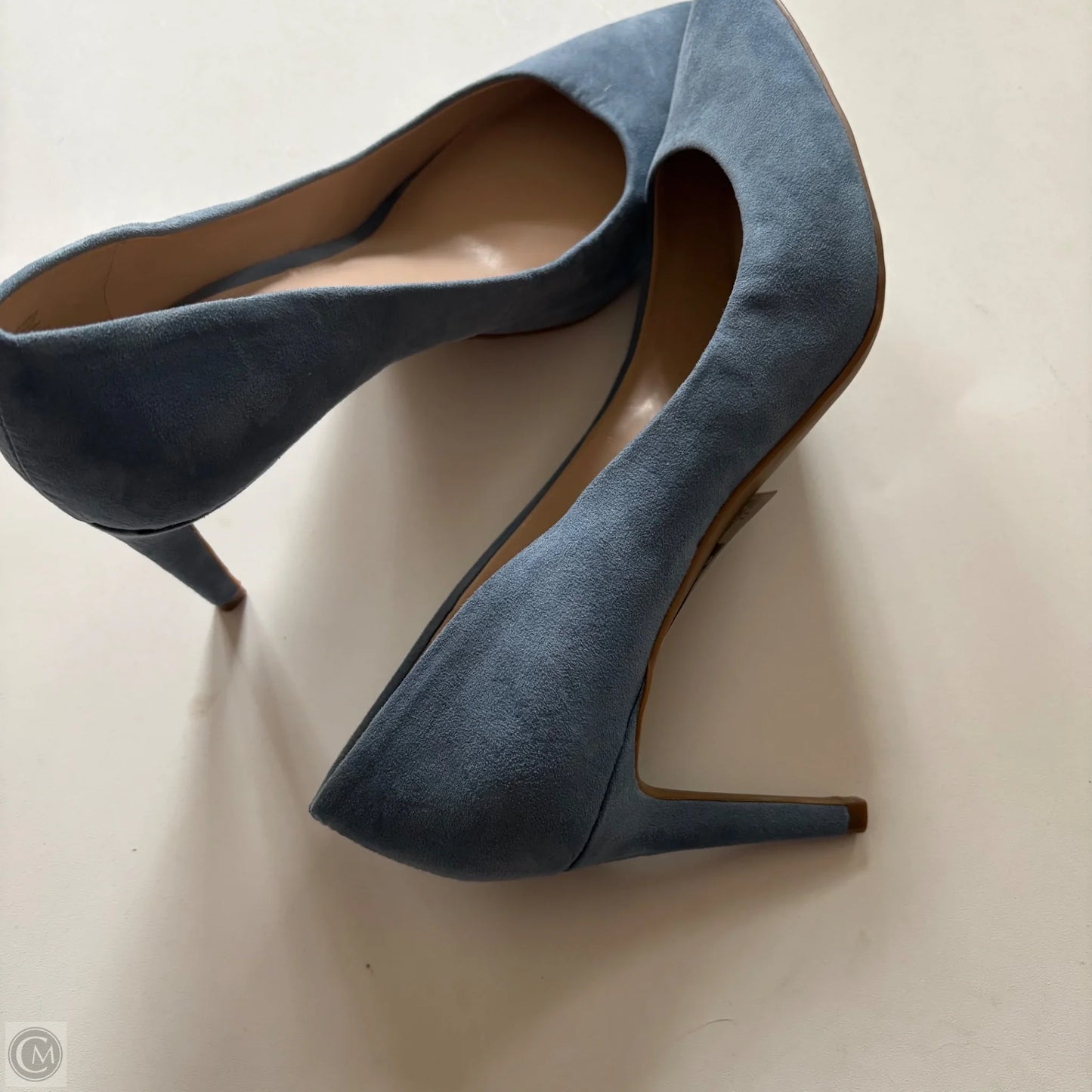 Shoes Heels Kitten By Kelly And Katie In Blue, Size: 11