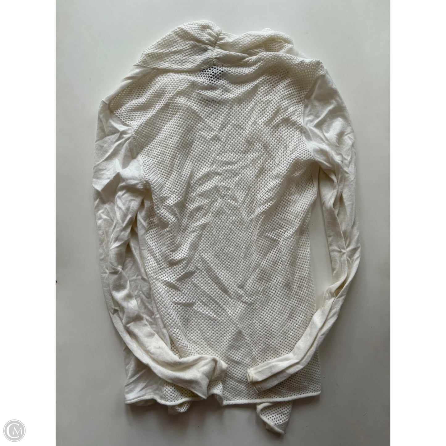 Sweater Cardigan By Express In Cream, Size: S