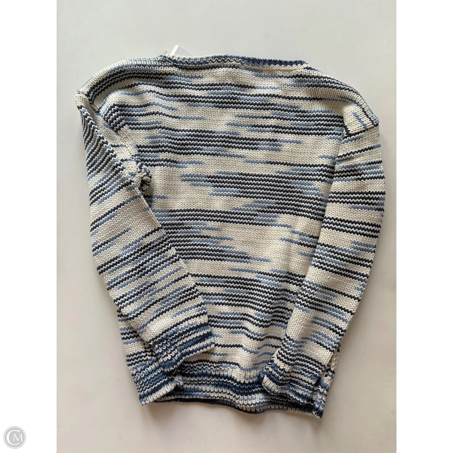 Sweater By Talbots In Striped Pattern, Size: Lp