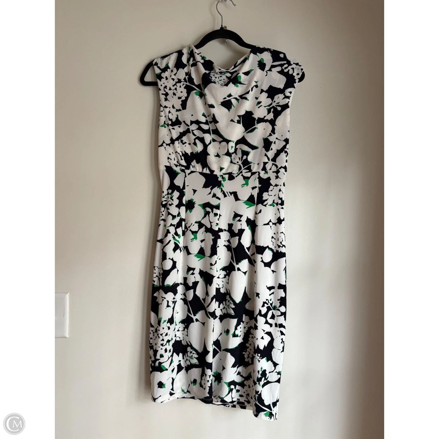 Dress Work By Lauren By Ralph Lauren In Floral Print, Size: M