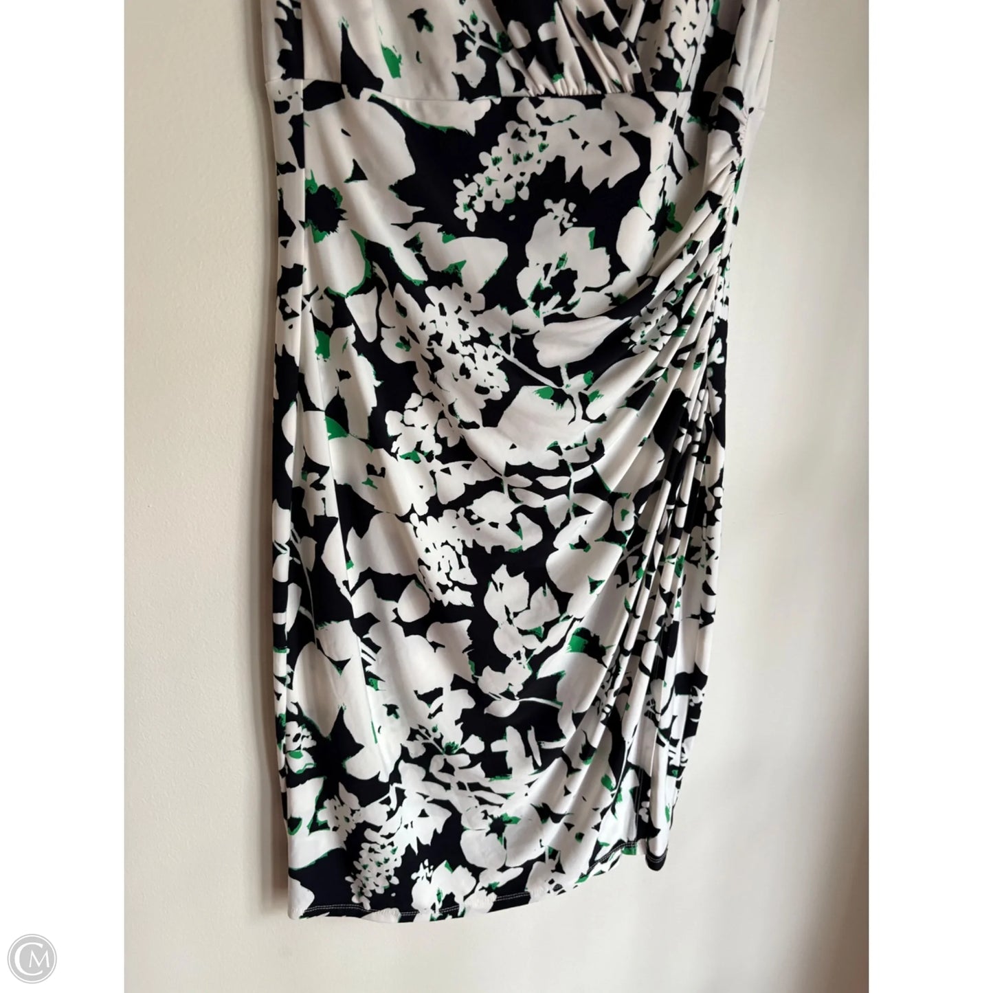 Dress Work By Lauren By Ralph Lauren In Floral Print, Size: M