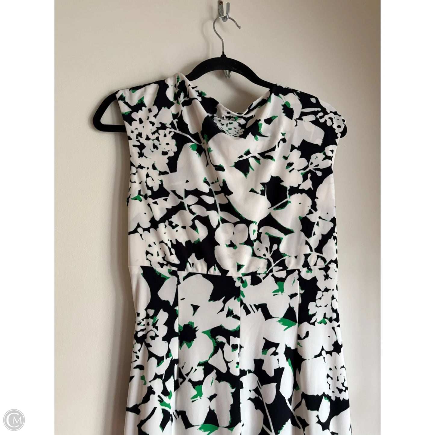 Dress Work By Lauren By Ralph Lauren In Floral Print, Size: M