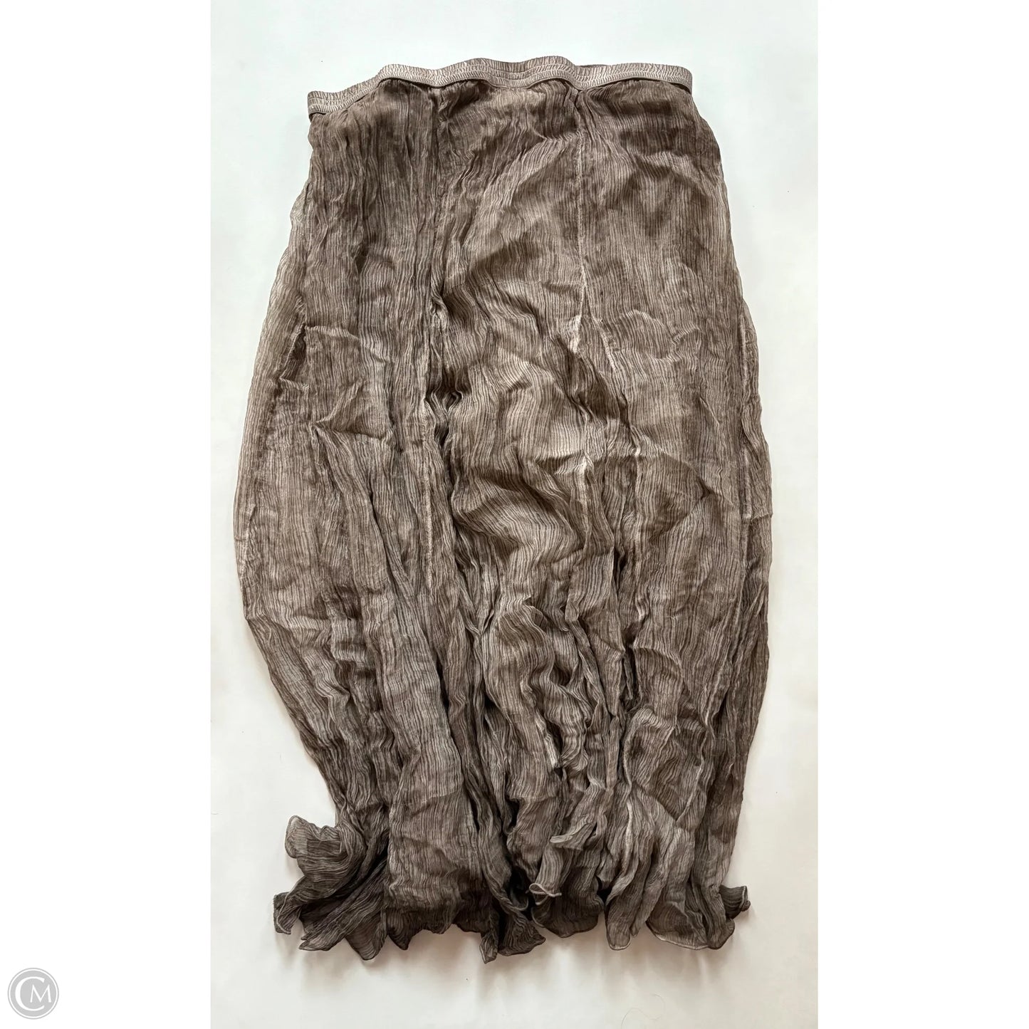 Skirt Maxi By Coldwater Creek In Brown, Size: L