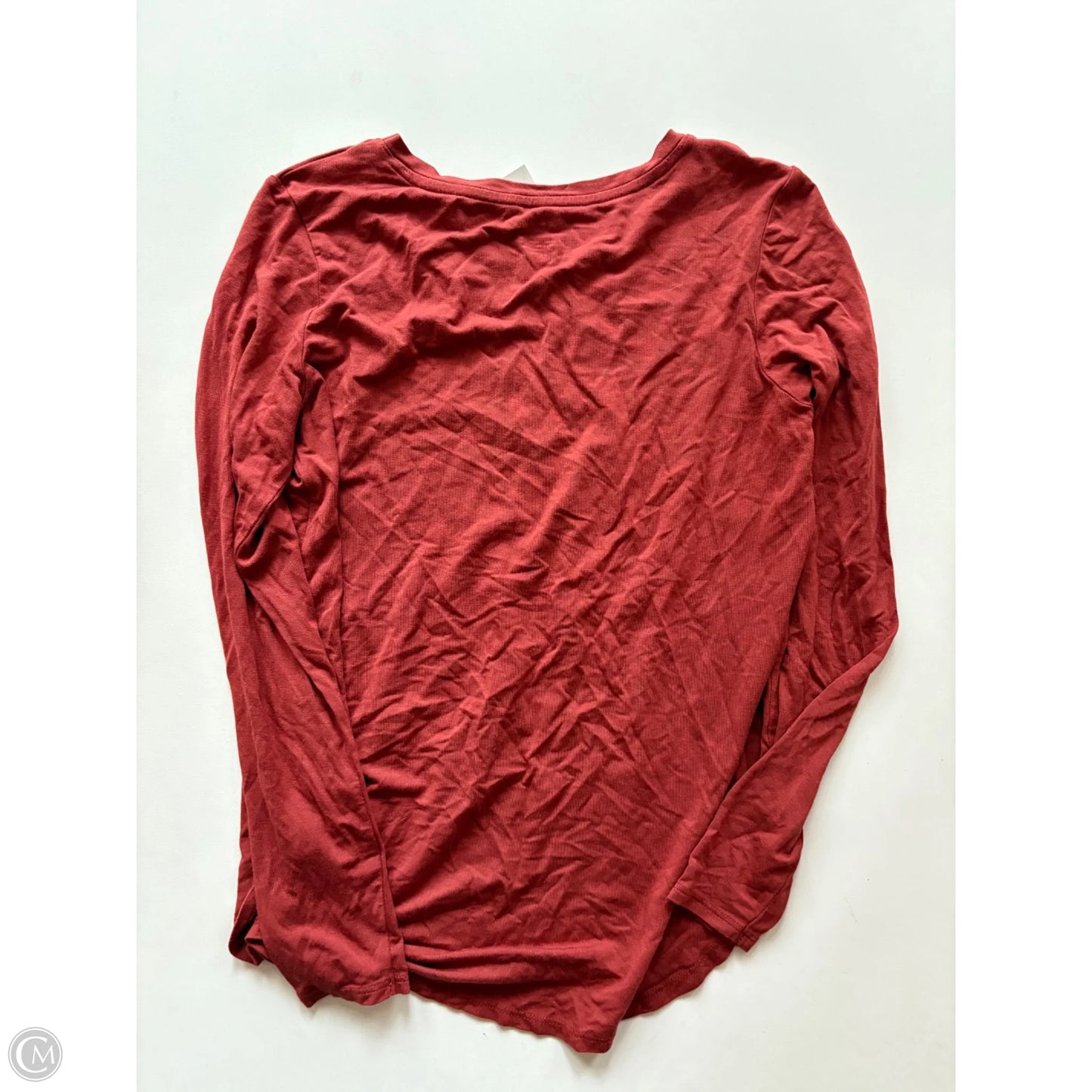 Top Long Sleeve By Tahari By Arthur Levine In Brown, Size: Xs