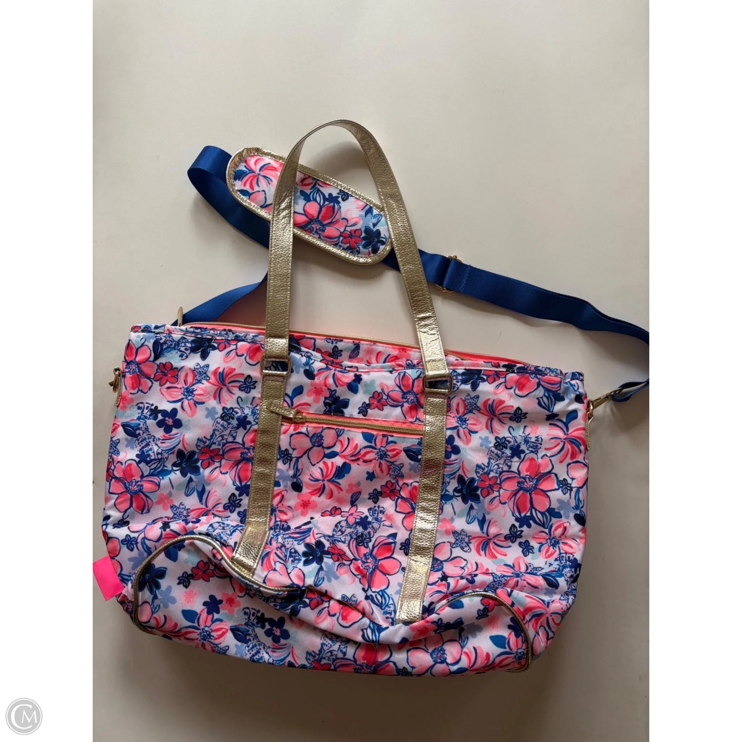 Handbag Designer By Lilly Pulitzer, Size: Large