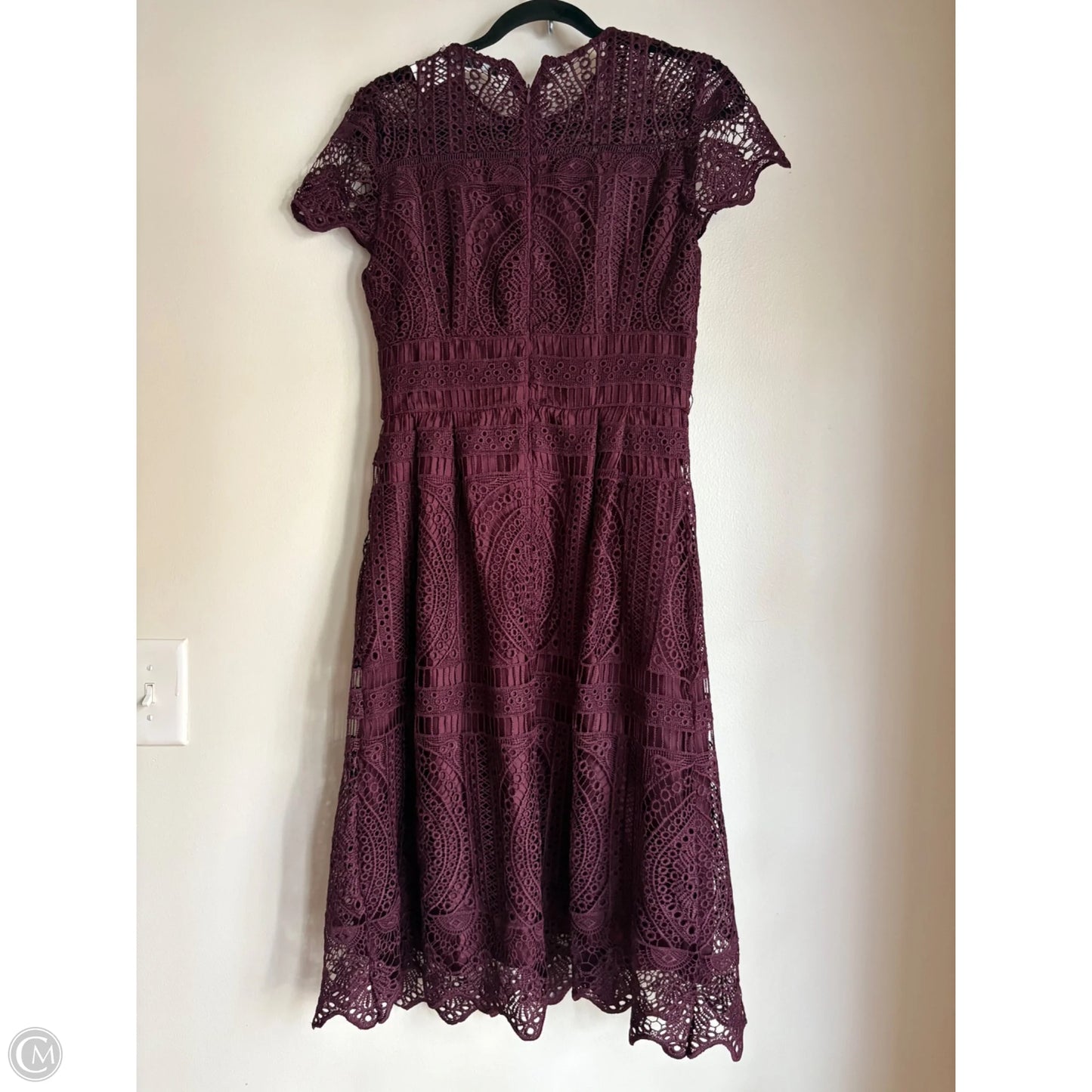 Dress Casual Maxi By White House Black Market In Maroon, Size: S