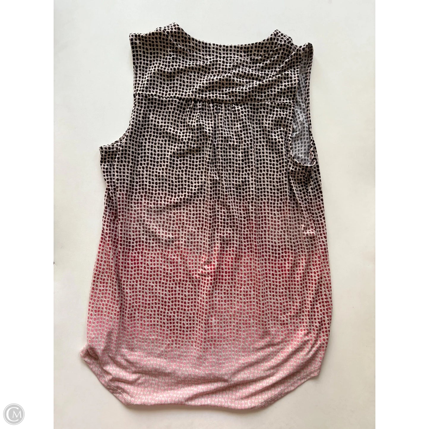 Blouse Sleeveless By Liz Claiborne In Multi-colored, Size: M